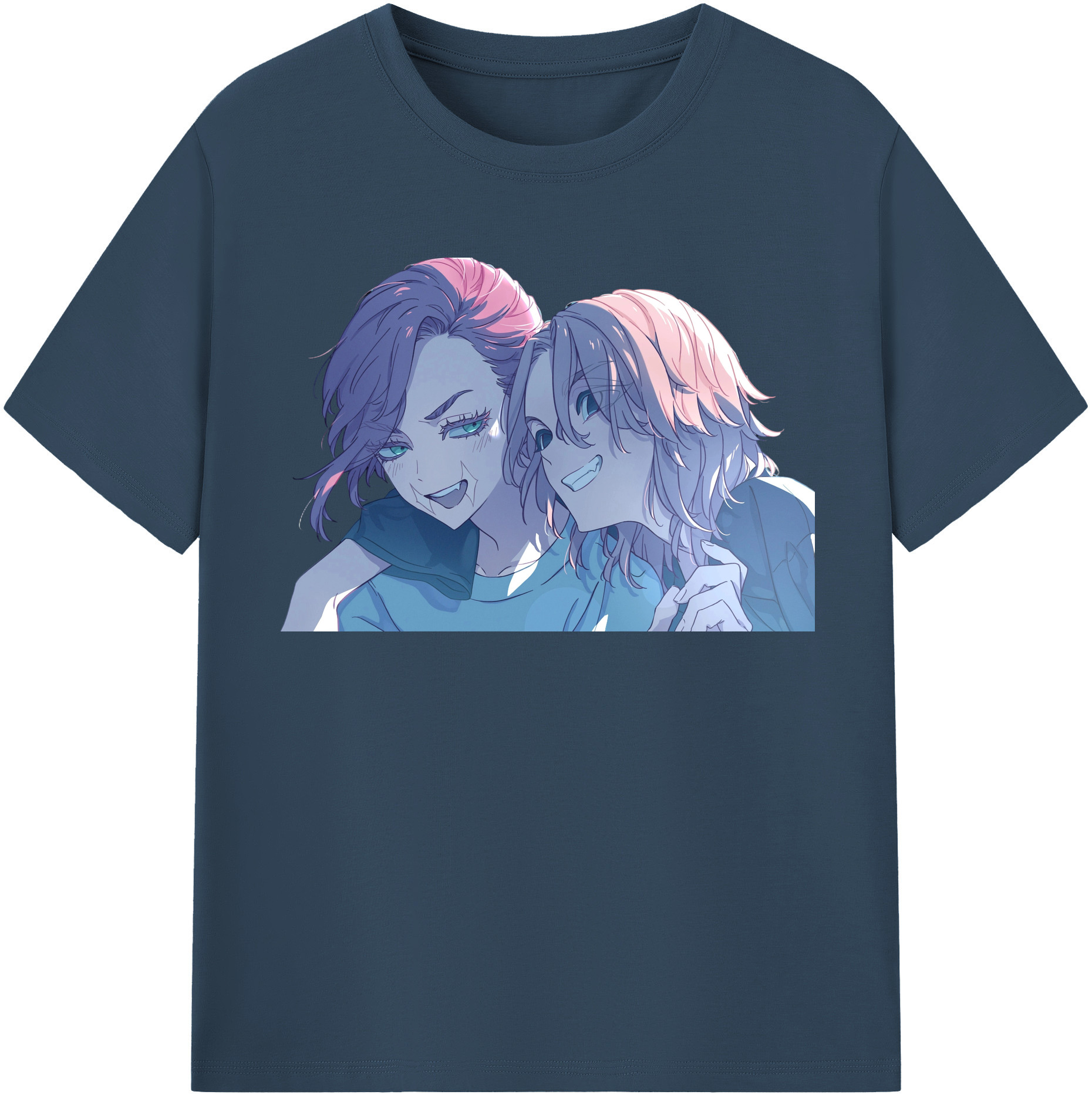 （画像用） 東京リベンジャーズ Tokyo Revengers レディースカジュアルプリントTシャツ（綿100％）