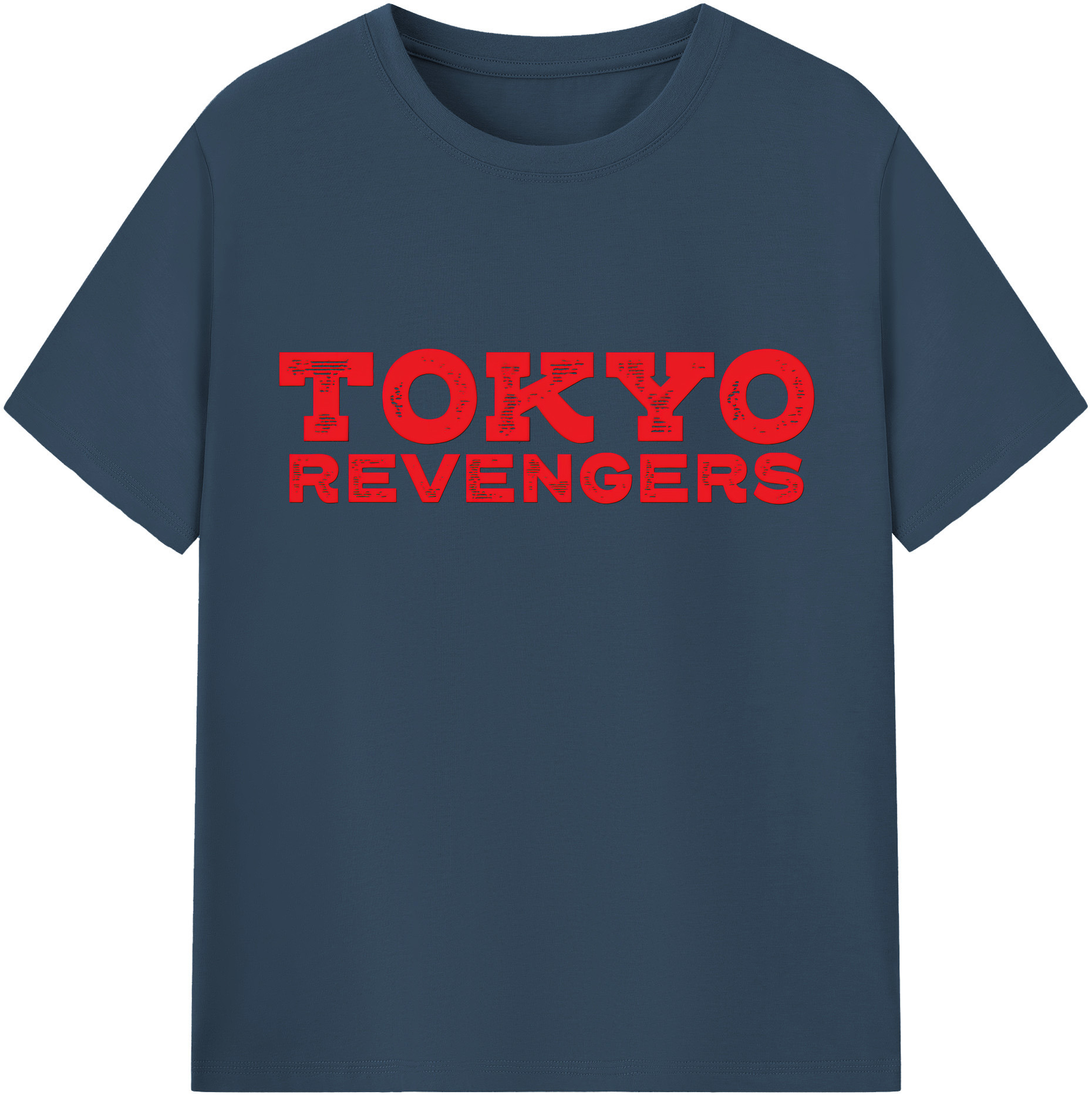 （画像用） 東京リベンジャーズ Tokyo Revengers レディースカジュアルプリントTシャツ（綿100％）