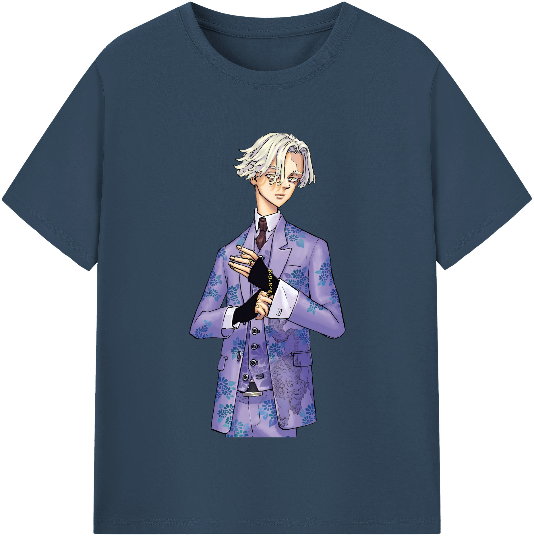 （画像用） 東京リベンジャーズ Tokyo Revengers レディースカジュアルプリントTシャツ（綿100％）