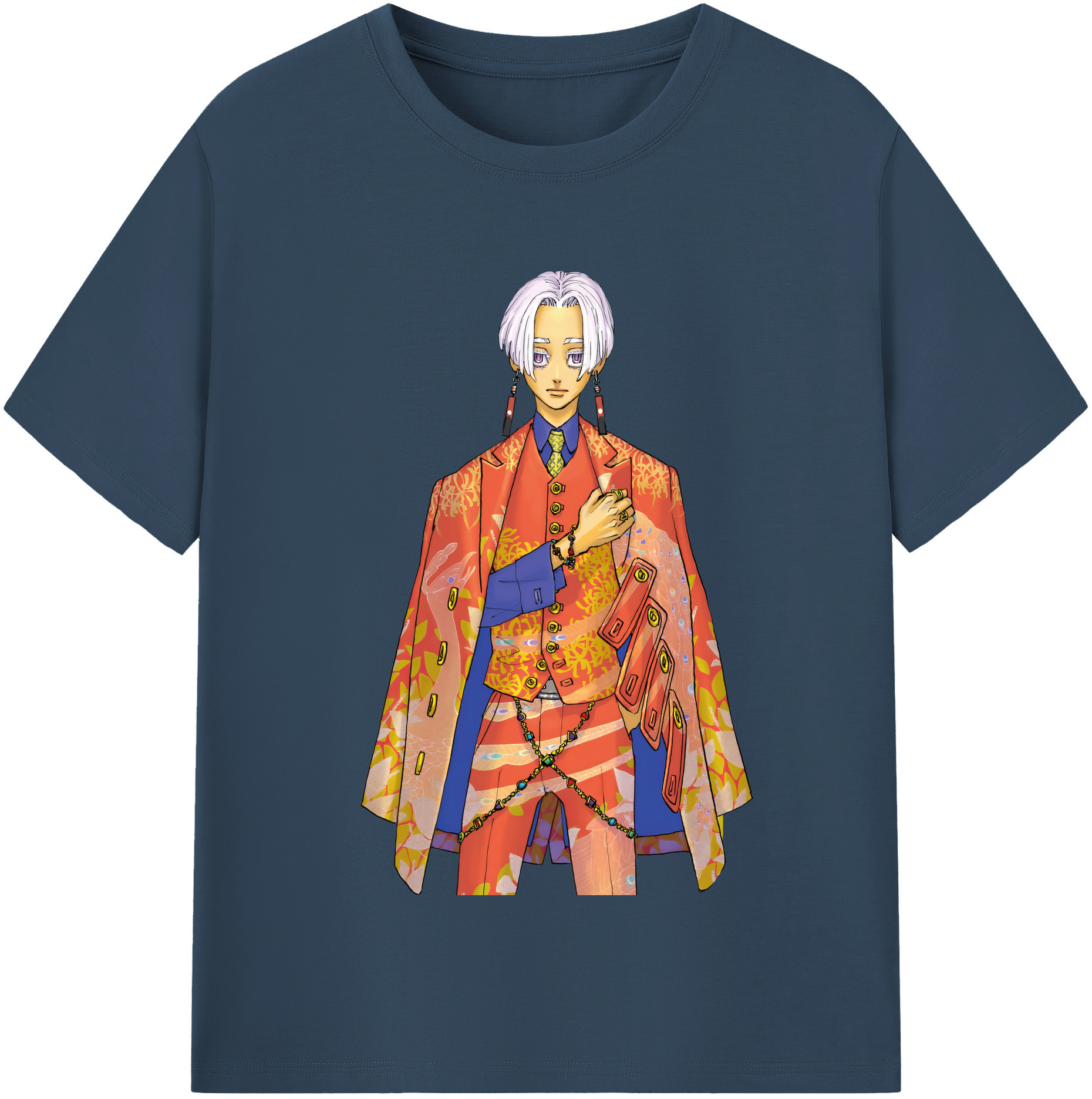 （画像用） 東京リベンジャーズ Tokyo Revengers レディースカジュアルプリントTシャツ（綿100％）