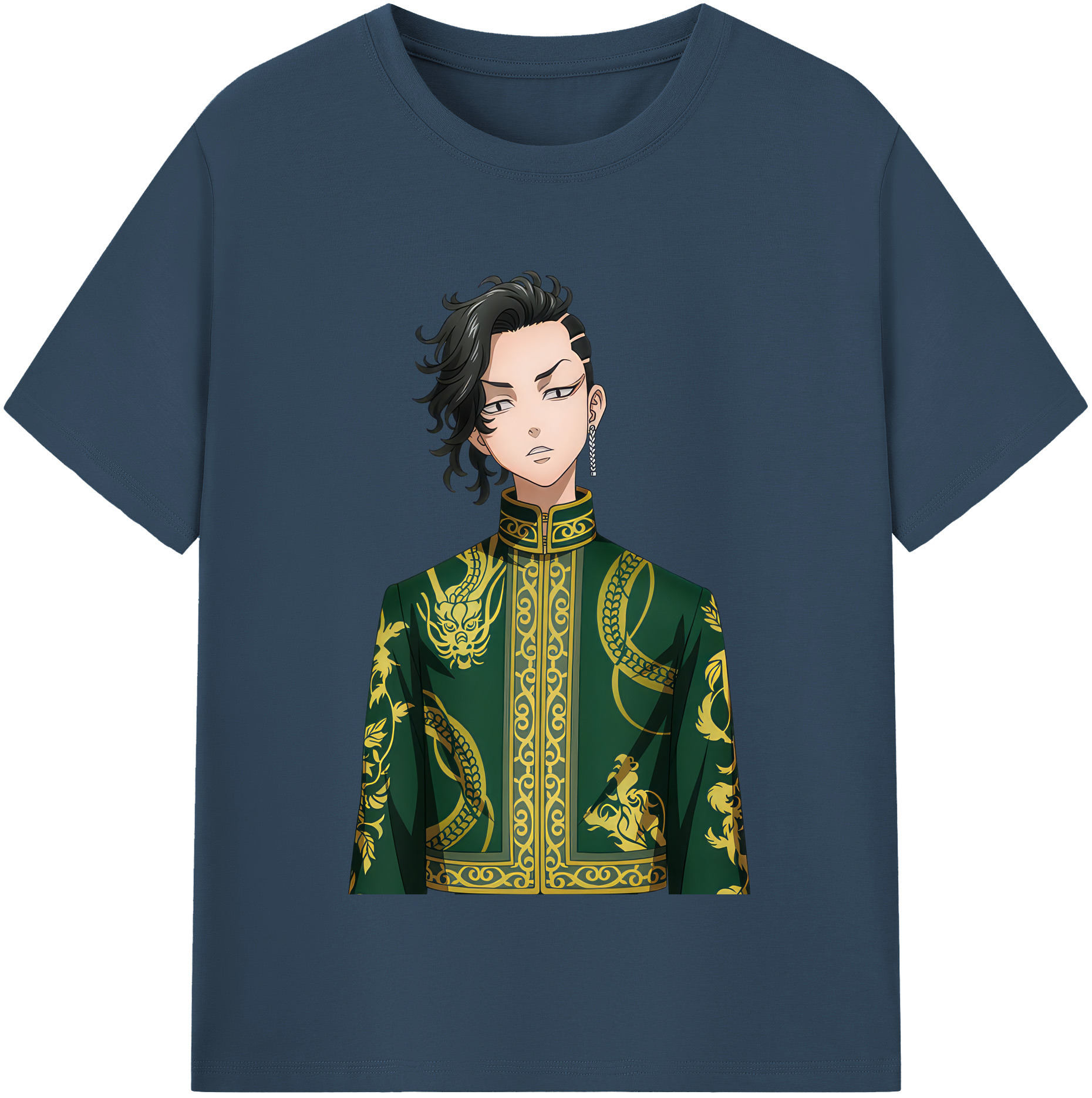 （画像用） 東京リベンジャーズ Tokyo Revengers レディースカジュアルプリントTシャツ（綿100％）