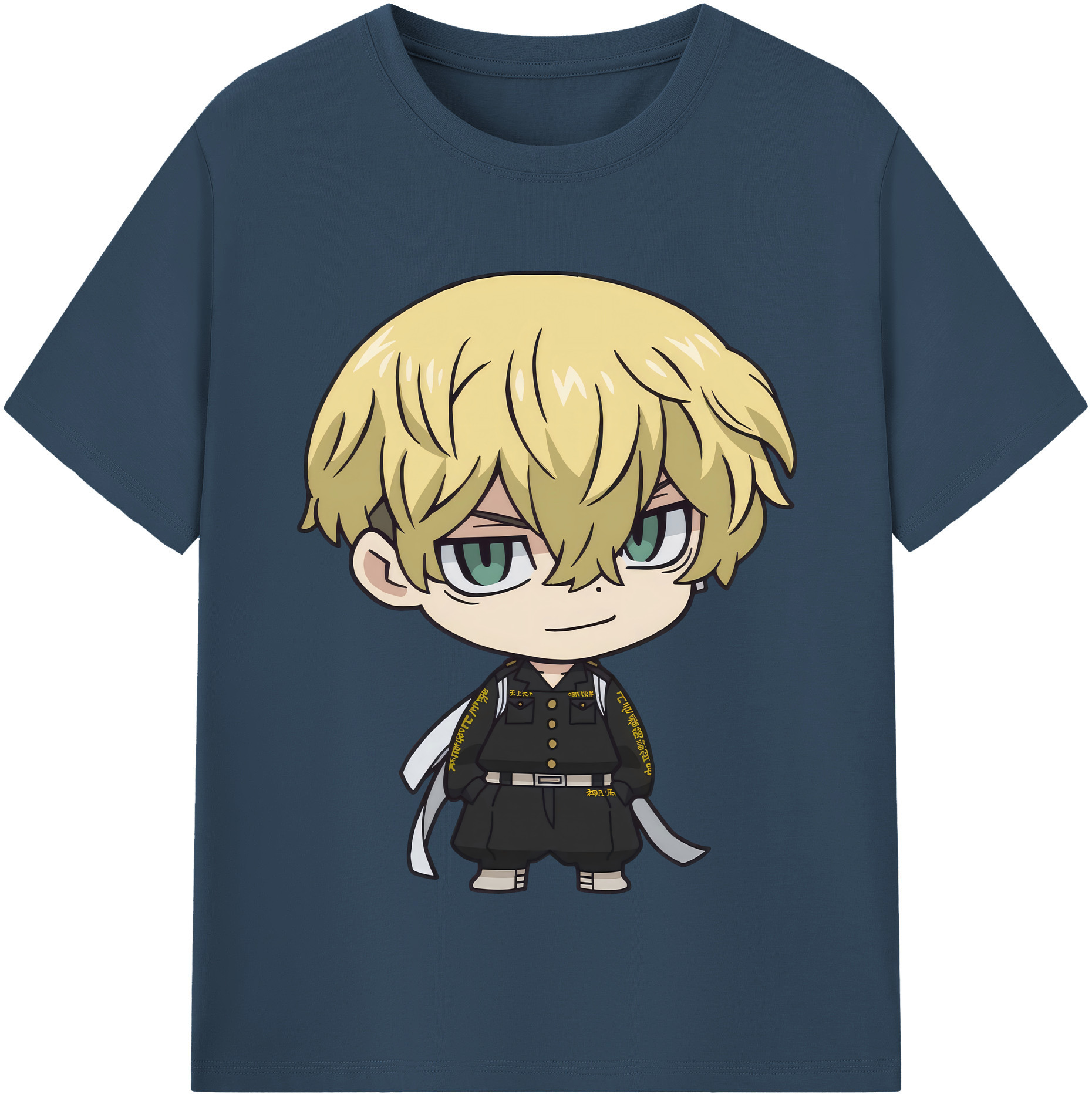 （画像用） 東京リベンジャーズ Tokyo Revengers レディースカジュアルプリントTシャツ（綿100％）