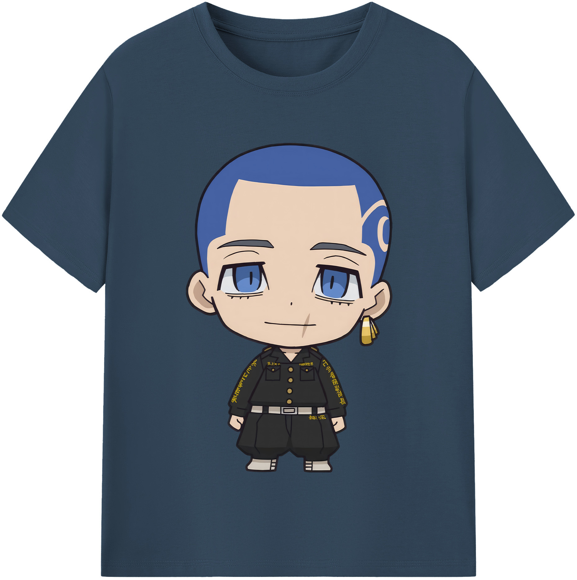 （画像用） 東京リベンジャーズ Tokyo Revengers レディースカジュアルプリントTシャツ（綿100％）