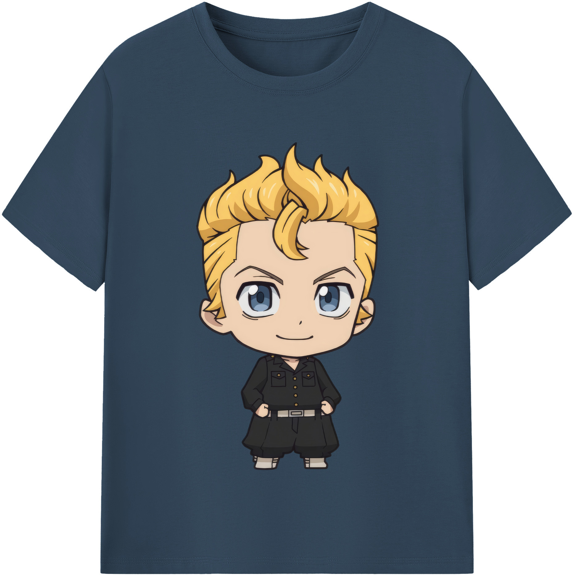 （画像用） 東京リベンジャーズ Tokyo Revengers レディースカジュアルプリントTシャツ（綿100％）