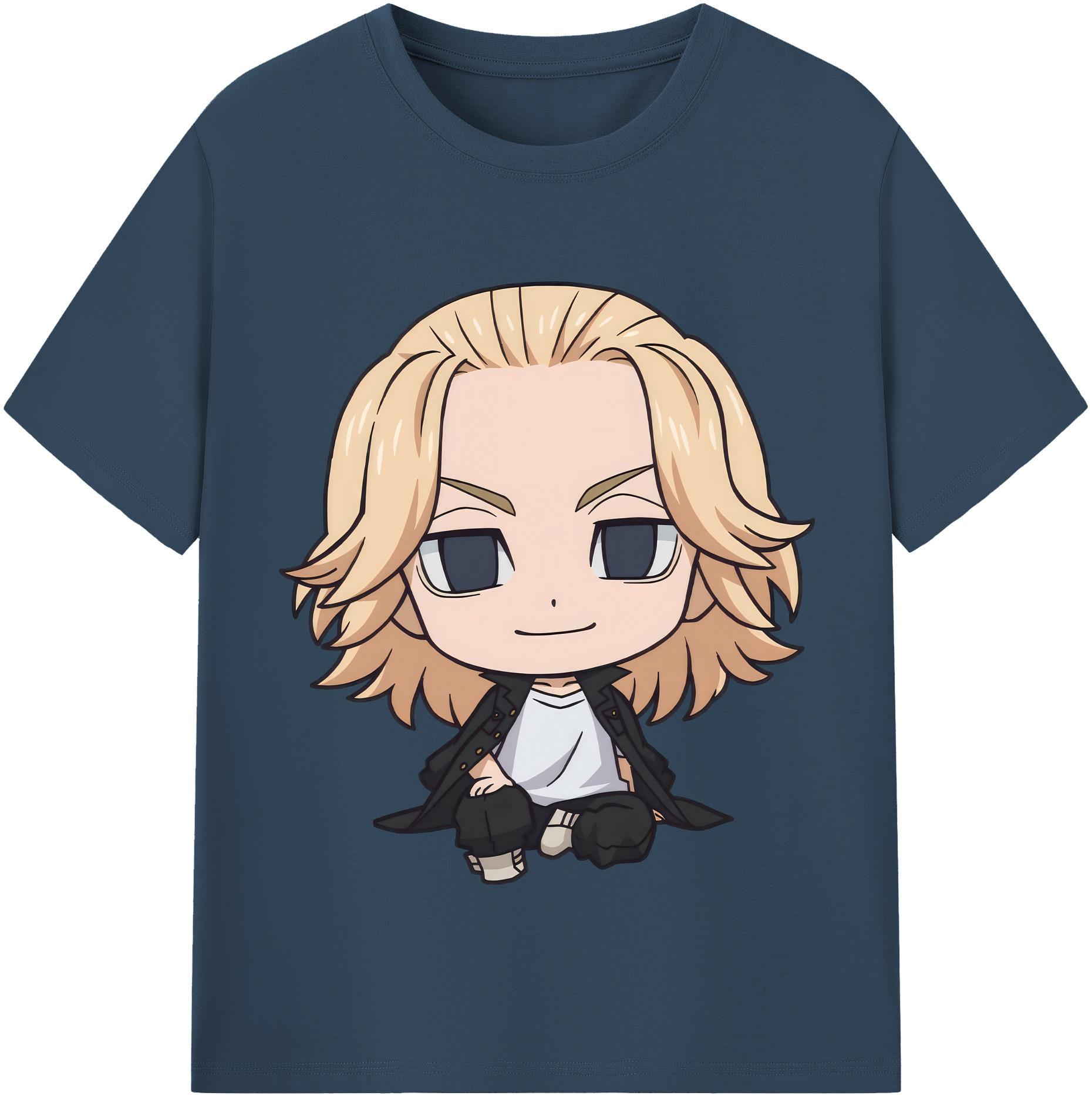 （画像用） 東京リベンジャーズ Tokyo Revengers レディースカジュアルプリントTシャツ（綿100％）