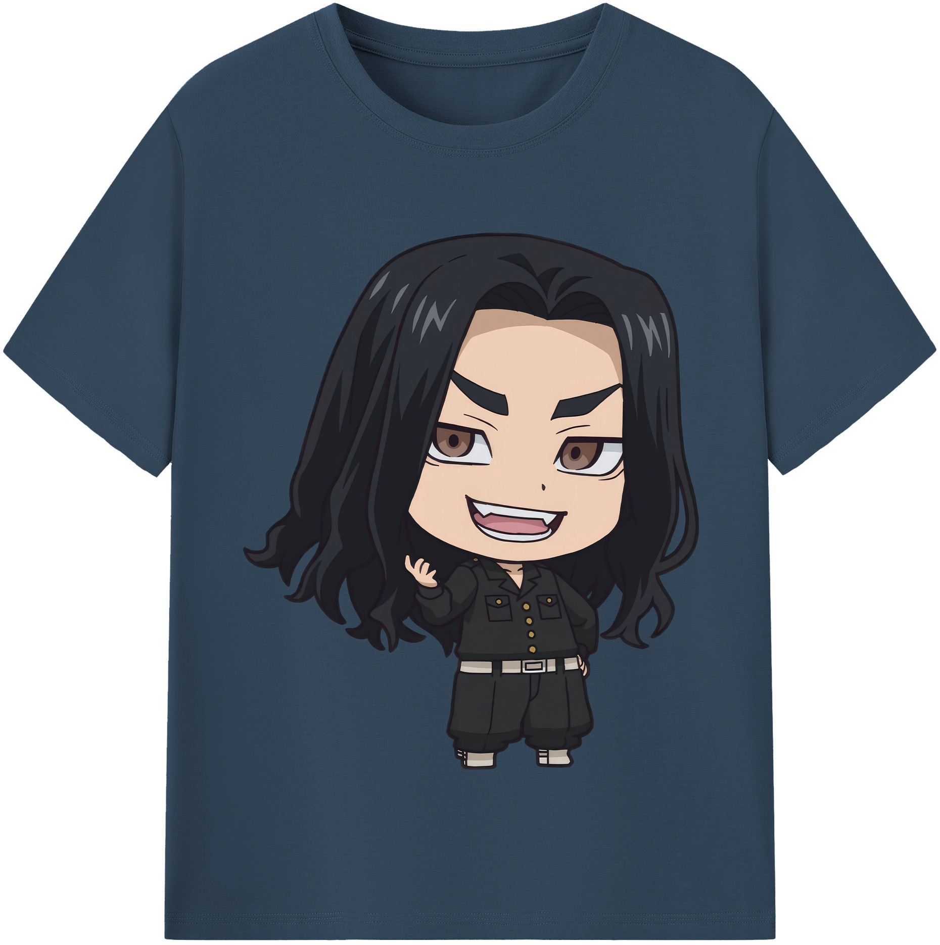 （画像用） 東京リベンジャーズ Tokyo Revengers レディースカジュアルプリントTシャツ（綿100％）