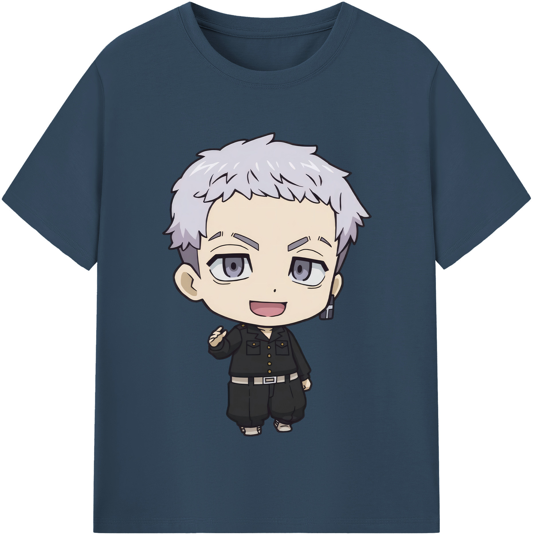 （画像用） 東京リベンジャーズ Tokyo Revengers レディースカジュアルプリントTシャツ（綿100％）