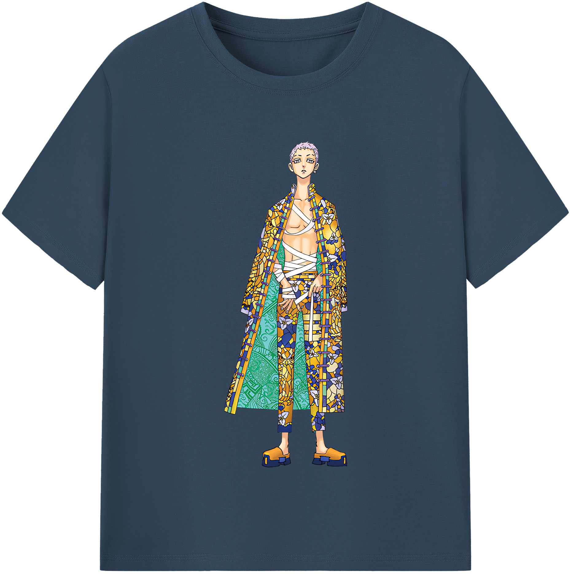 （画像用） 東京リベンジャーズ Tokyo Revengers レディースカジュアルプリントTシャツ（綿100％）