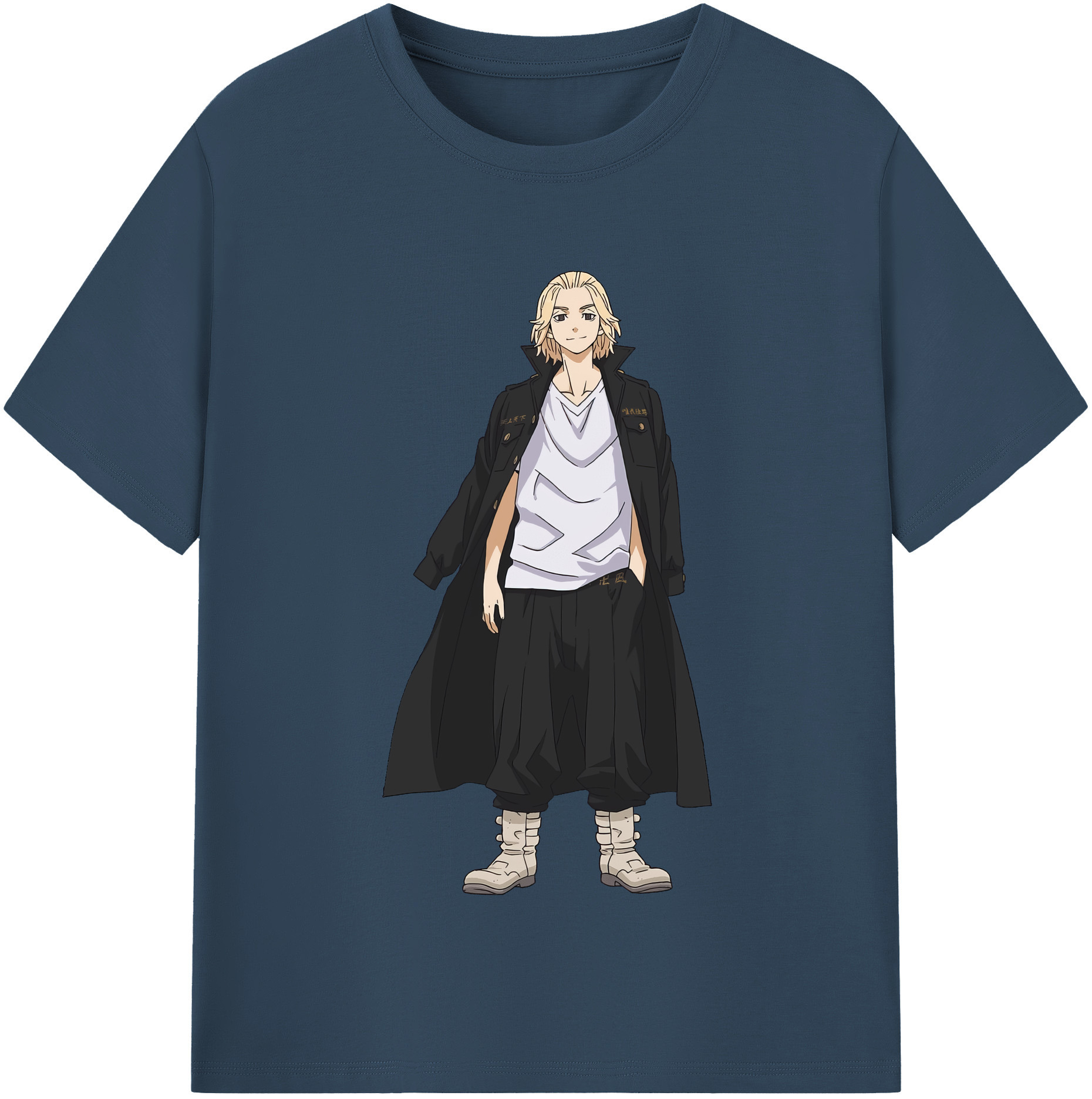 （画像用） 東京リベンジャーズ Tokyo Revengers レディースカジュアルプリントTシャツ（綿100％）