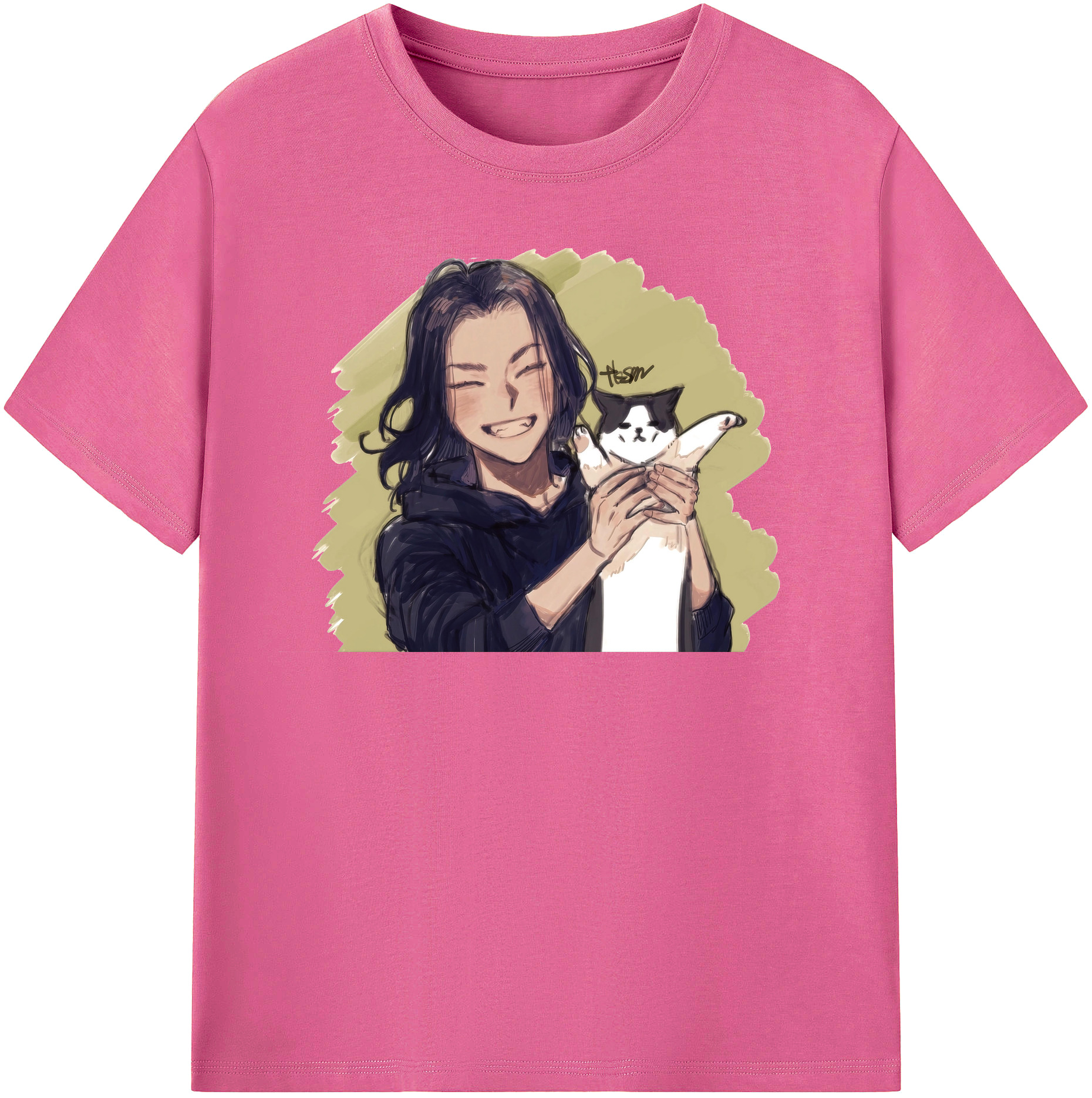 （画像用） 東京リベンジャーズ Tokyo Revengers レディースカジュアルプリントTシャツ（綿100％）