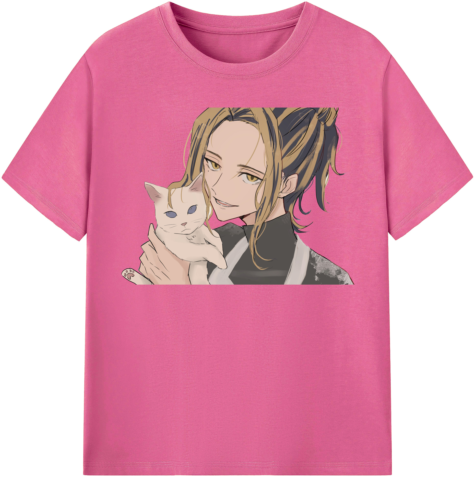 （画像用） 東京リベンジャーズ Tokyo Revengers レディースカジュアルプリントTシャツ（綿100％）