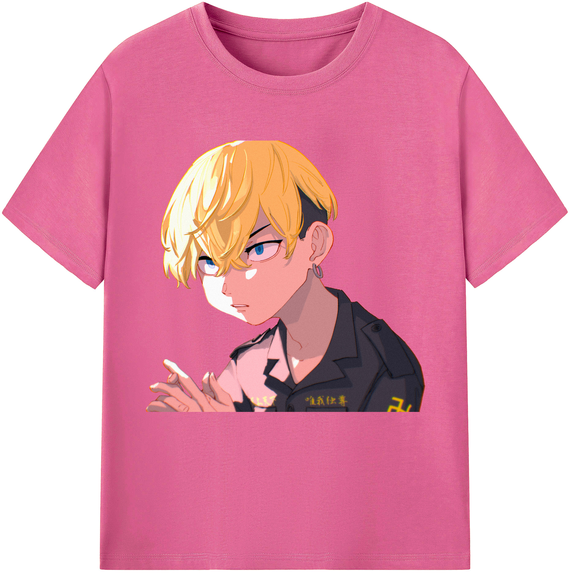 （画像用） 東京リベンジャーズ Tokyo Revengers レディースカジュアルプリントTシャツ（綿100％）