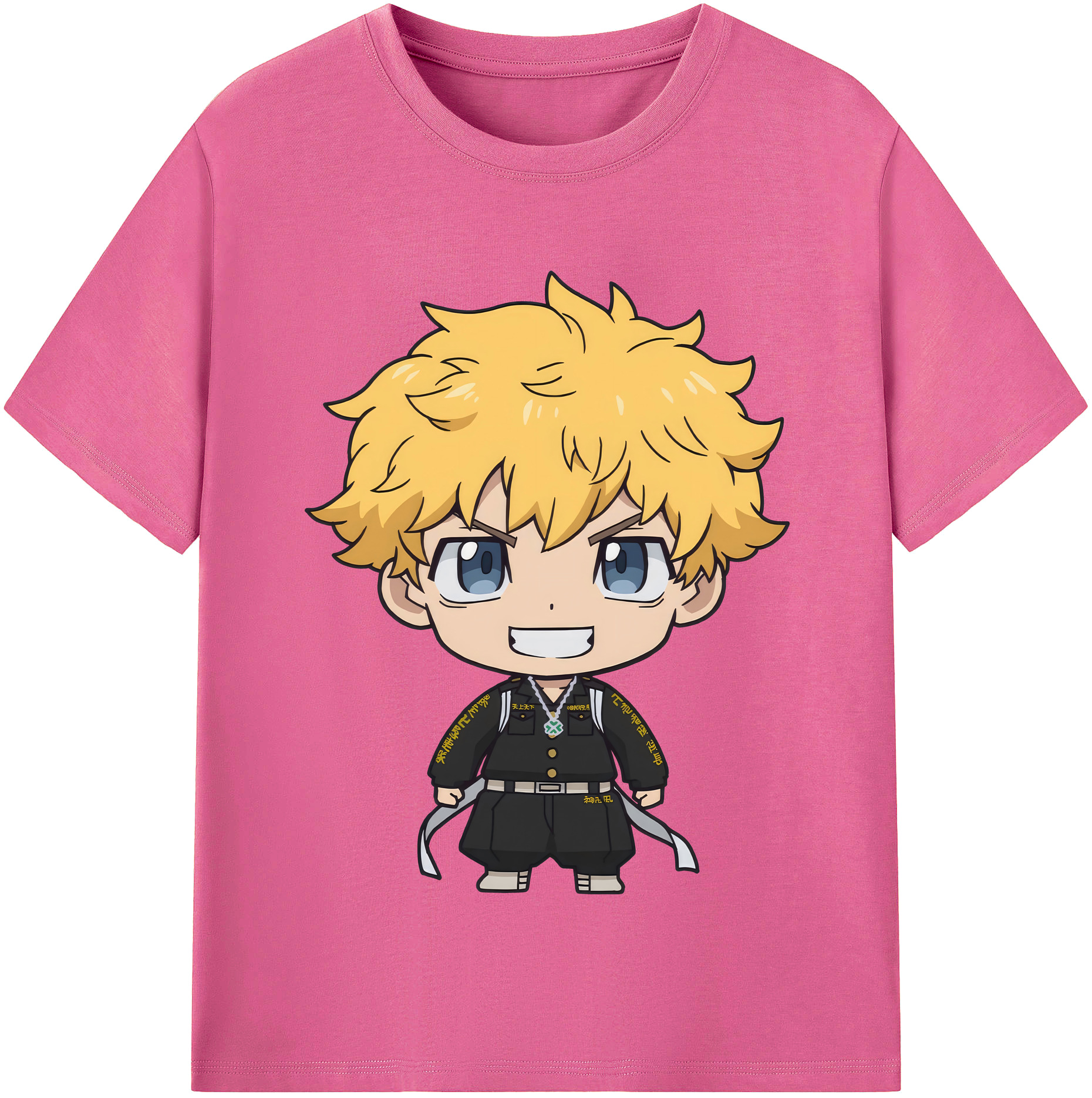 （画像用） 東京リベンジャーズ Tokyo Revengers レディースカジュアルプリントTシャツ（綿100％）