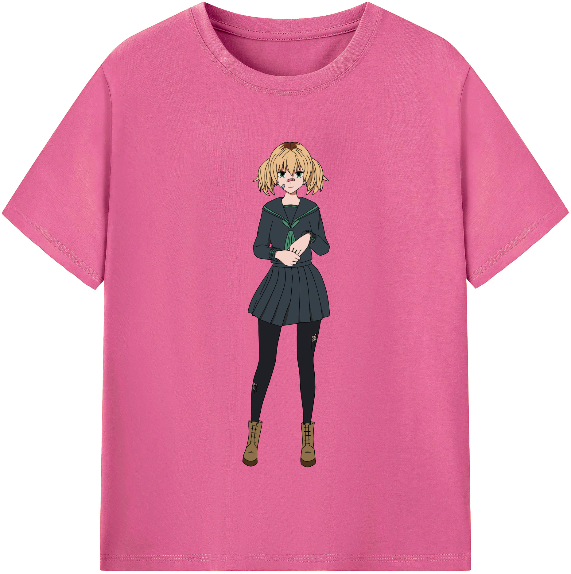 （画像用） 東京リベンジャーズ Tokyo Revengers レディースカジュアルプリントTシャツ（綿100％）
