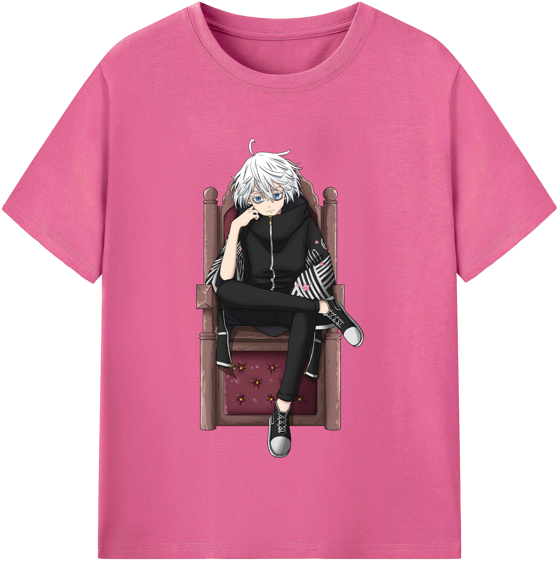 （画像用） 東京リベンジャーズ Tokyo Revengers レディースカジュアルプリントTシャツ（綿100％）