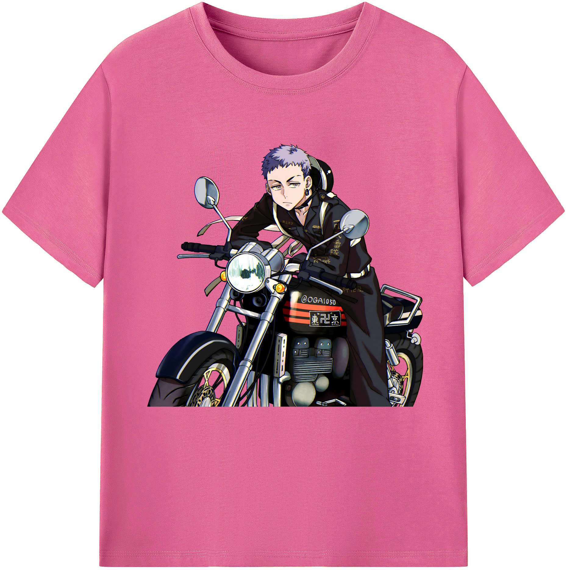（画像用） 東京リベンジャーズ Tokyo Revengers レディースカジュアルプリントTシャツ（綿100％）