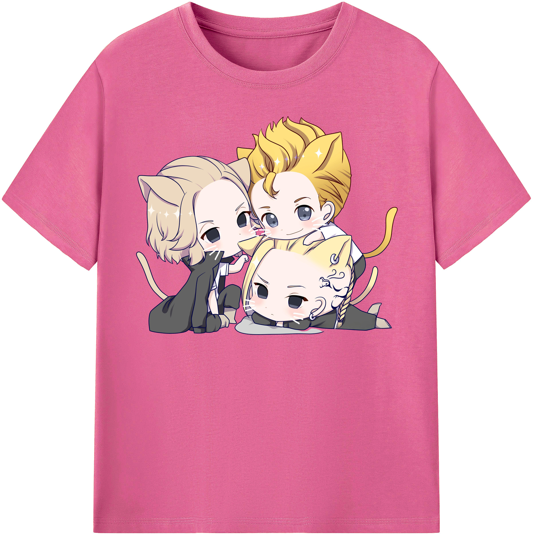 （画像用） 東京リベンジャーズ Tokyo Revengers レディースカジュアルプリントTシャツ（綿100％）