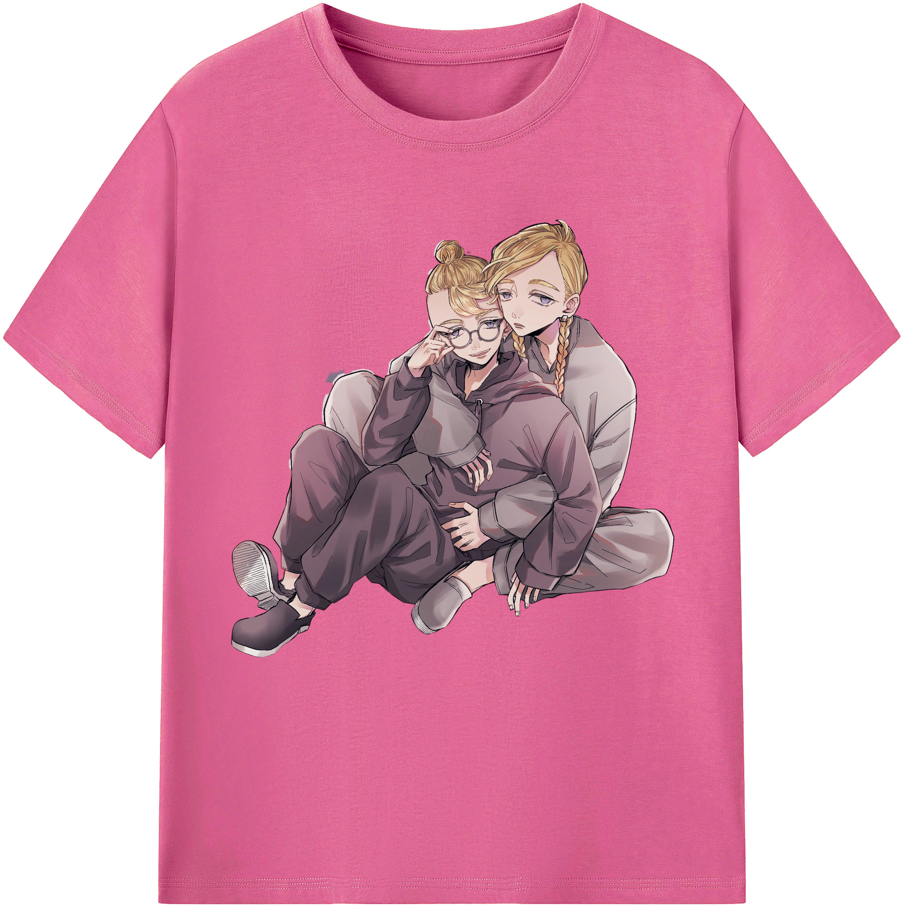 （画像用） 東京リベンジャーズ Tokyo Revengers レディースカジュアルプリントTシャツ（綿100％）