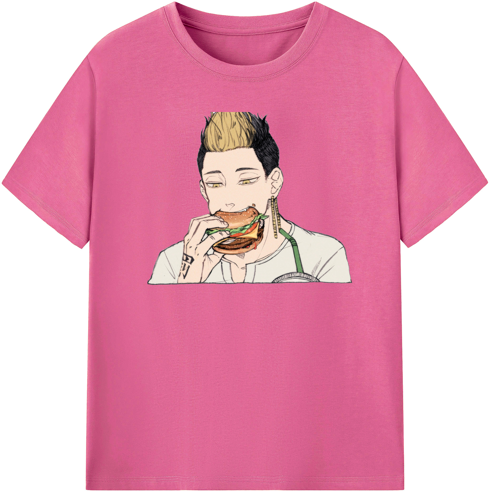 （画像用） 東京リベンジャーズ Tokyo Revengers レディースカジュアルプリントTシャツ（綿100％）