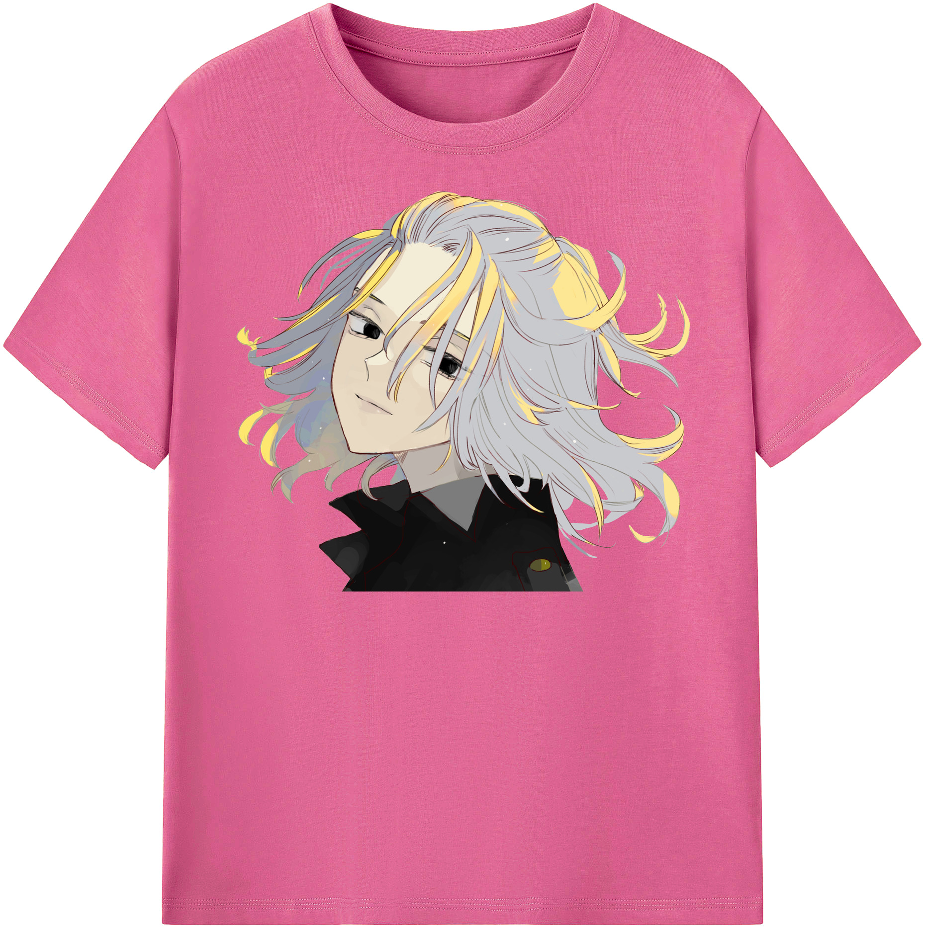 （画像用） 東京リベンジャーズ Tokyo Revengers レディースカジュアルプリントTシャツ（綿100％）