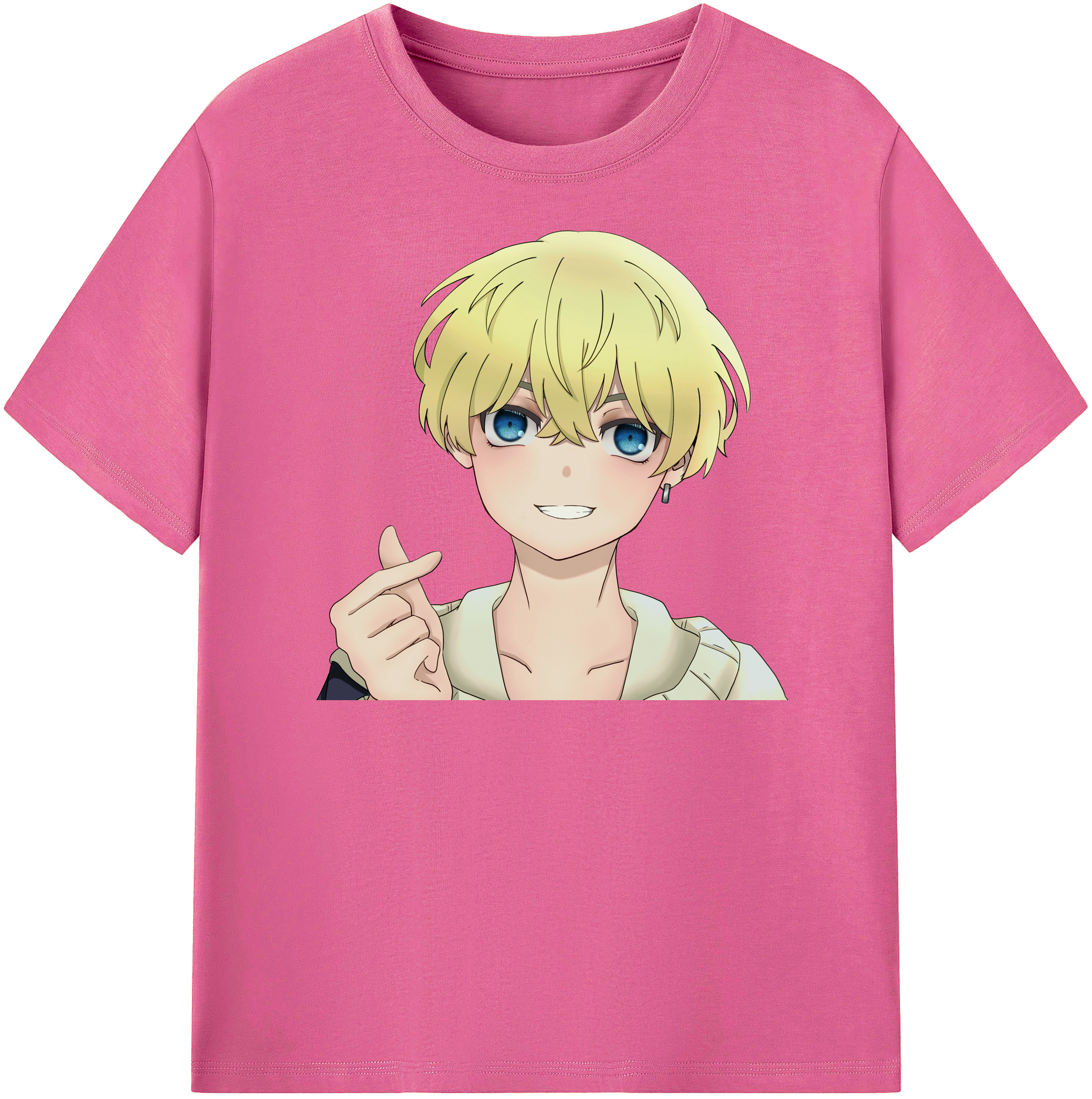 （画像用） 東京リベンジャーズ Tokyo Revengers レディースカジュアルプリントTシャツ（綿100％）