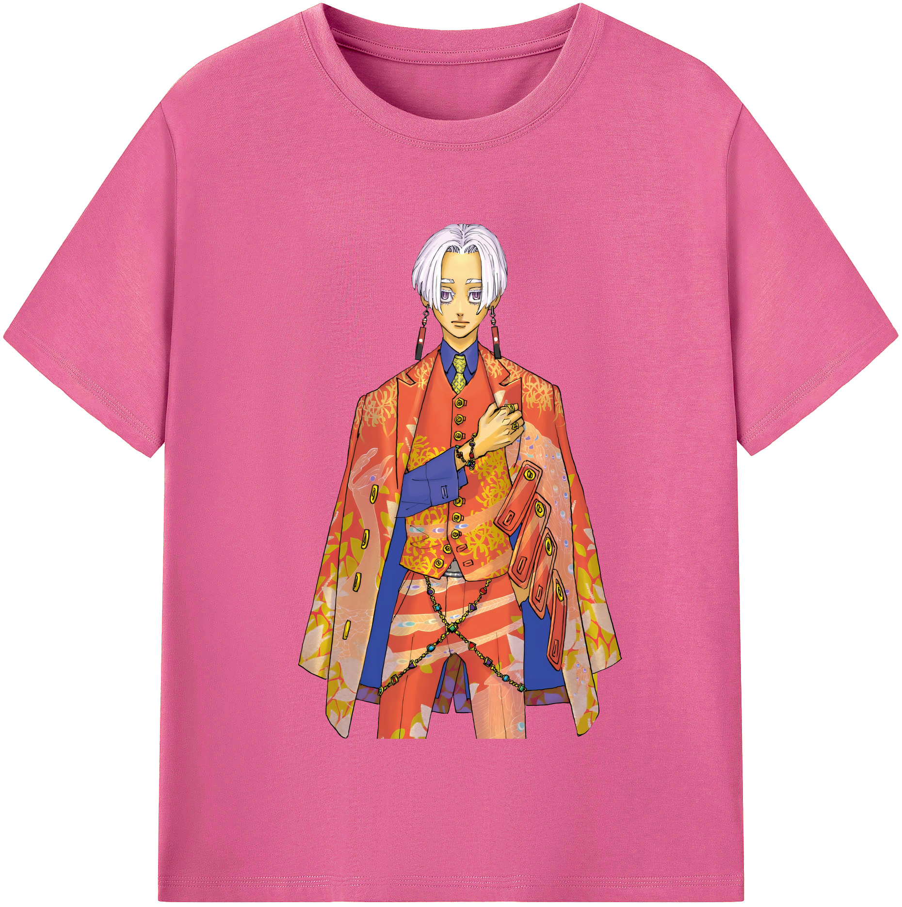 （画像用） 東京リベンジャーズ Tokyo Revengers レディースカジュアルプリントTシャツ（綿100％）
