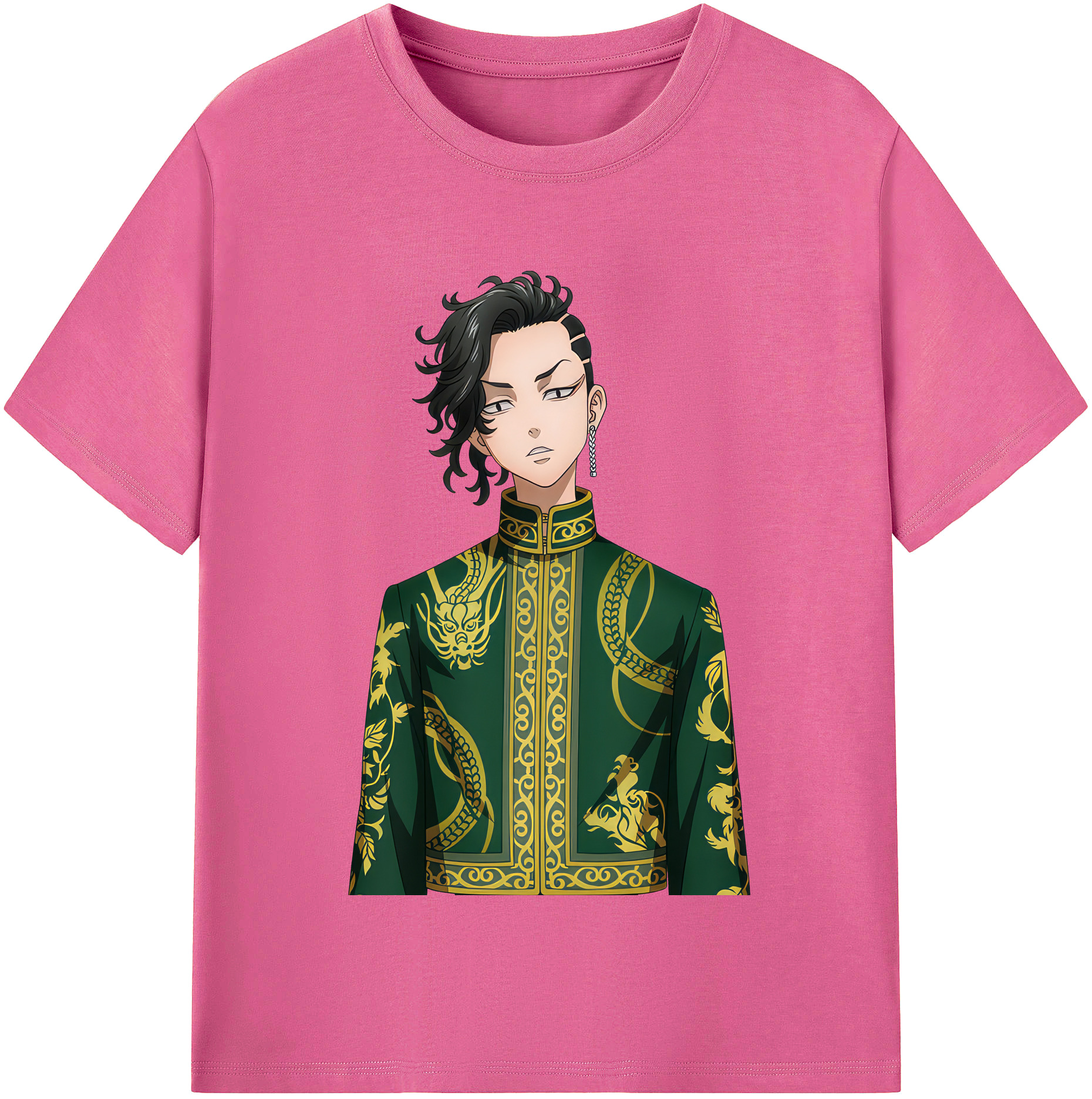（画像用） 東京リベンジャーズ Tokyo Revengers レディースカジュアルプリントTシャツ（綿100％）