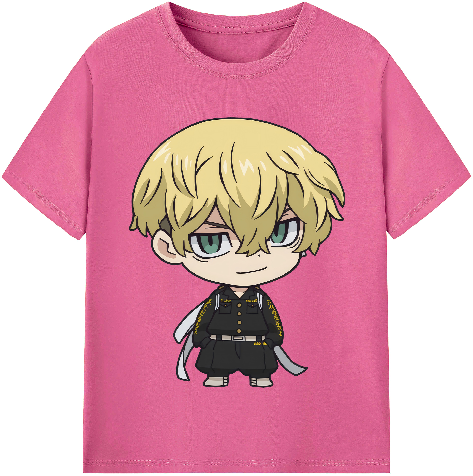 （画像用） 東京リベンジャーズ Tokyo Revengers レディースカジュアルプリントTシャツ（綿100％）