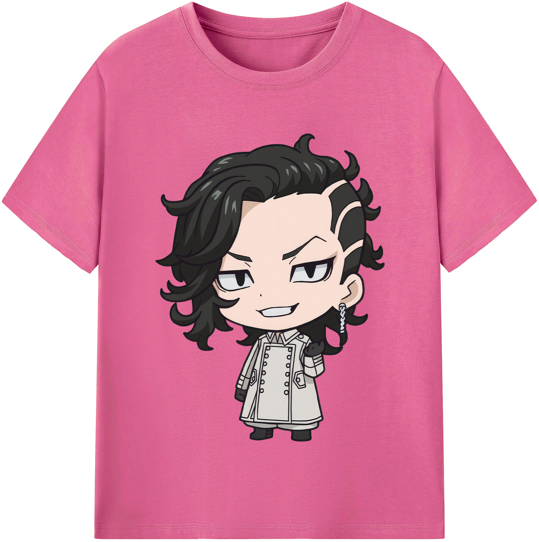 （画像用） 東京リベンジャーズ Tokyo Revengers レディースカジュアルプリントTシャツ（綿100％）