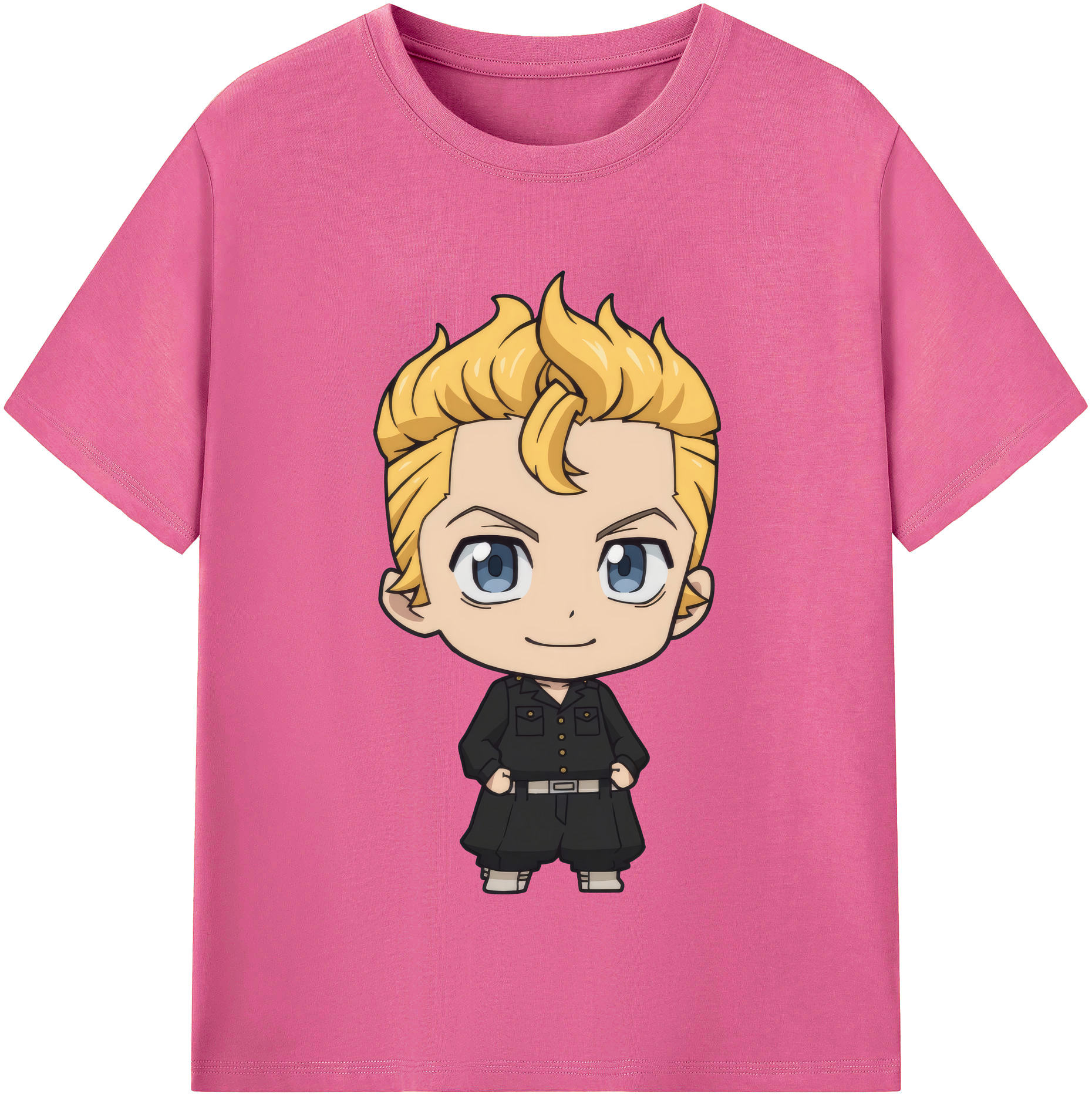 （画像用） 東京リベンジャーズ Tokyo Revengers レディースカジュアルプリントTシャツ（綿100％）