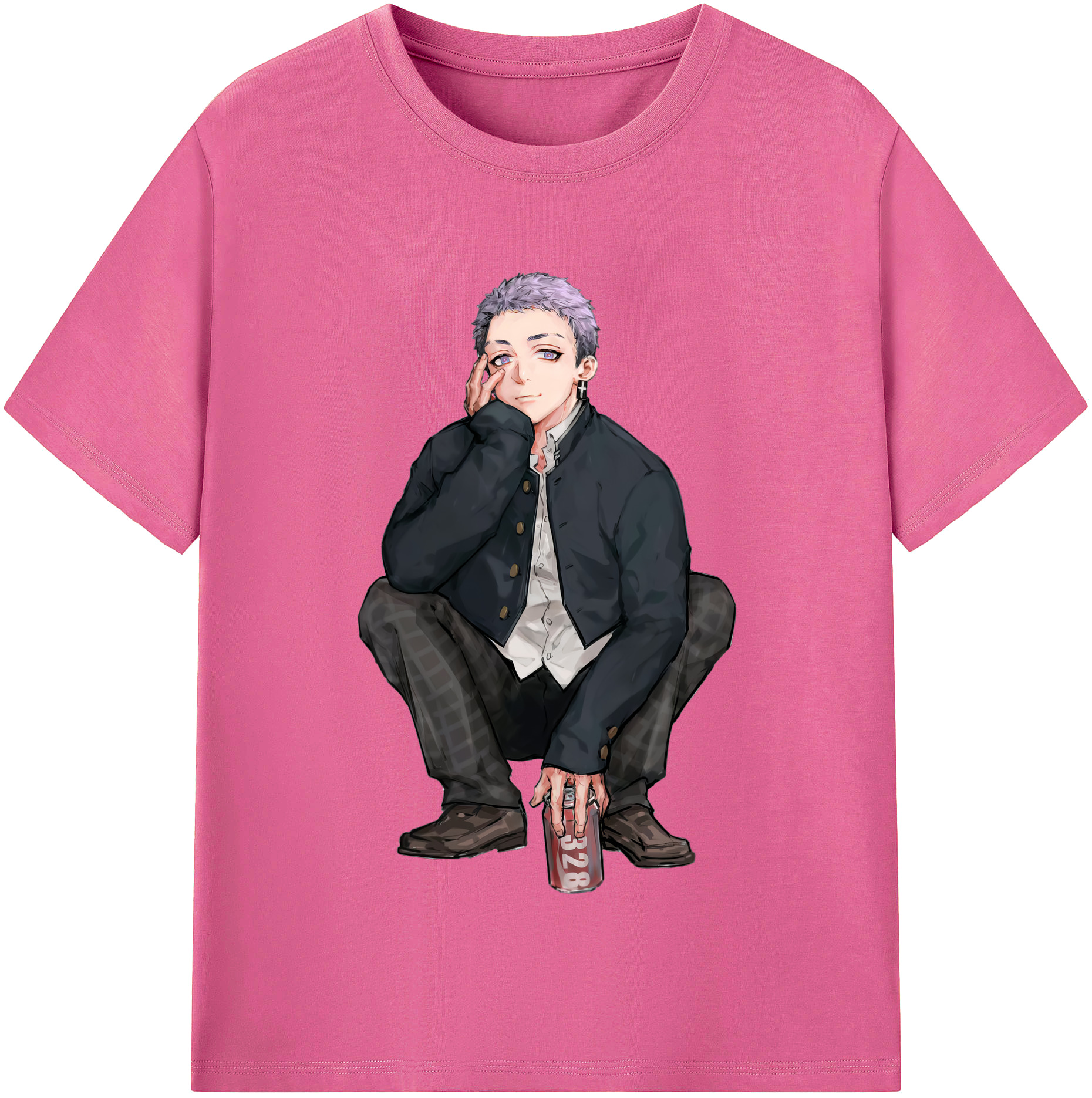 （画像用） 東京リベンジャーズ Tokyo Revengers レディースカジュアルプリントTシャツ（綿100％）