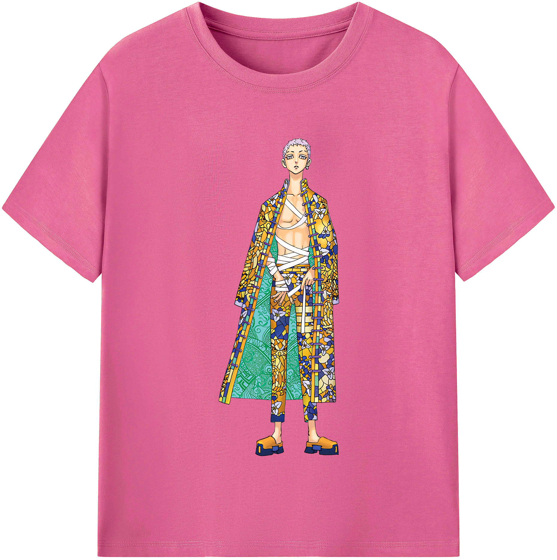 （画像用） 東京リベンジャーズ Tokyo Revengers レディースカジュアルプリントTシャツ（綿100％）