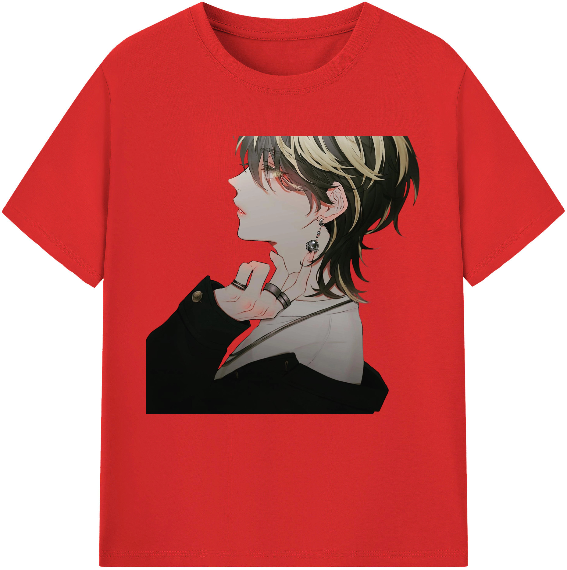（画像用） 東京リベンジャーズ Tokyo Revengers レディースカジュアルプリントTシャツ（綿100％）