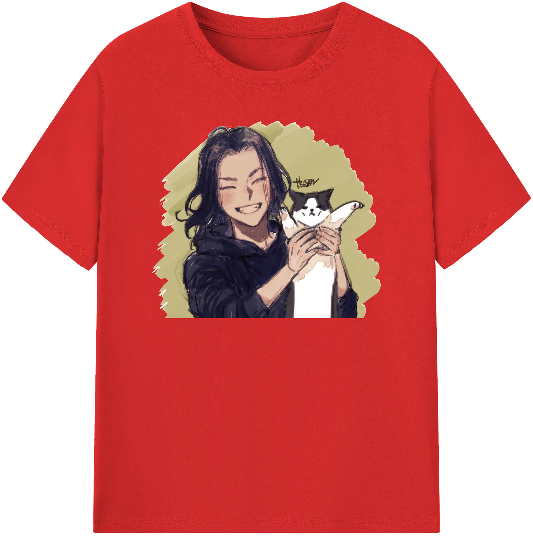 （画像用） 東京リベンジャーズ Tokyo Revengers レディースカジュアルプリントTシャツ（綿100％）