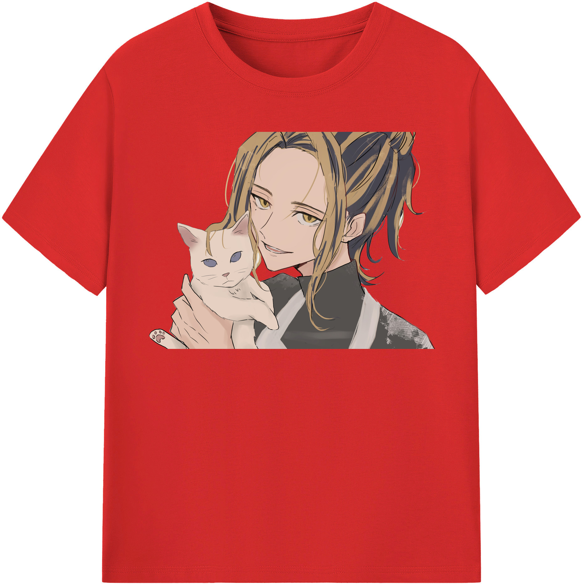 （画像用） 東京リベンジャーズ Tokyo Revengers レディースカジュアルプリントTシャツ（綿100％）
