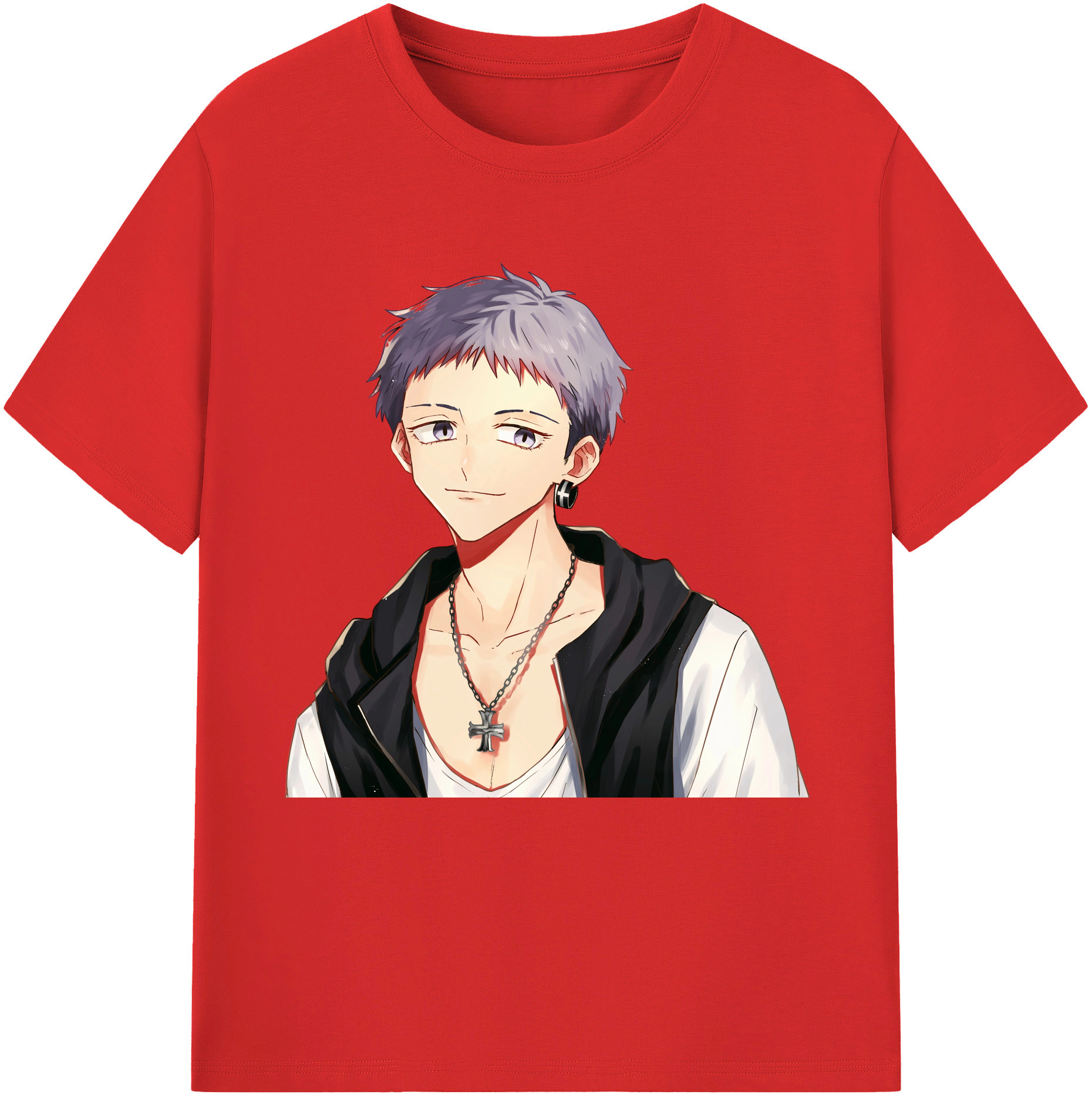 （画像用） 東京リベンジャーズ Tokyo Revengers レディースカジュアルプリントTシャツ（綿100％）