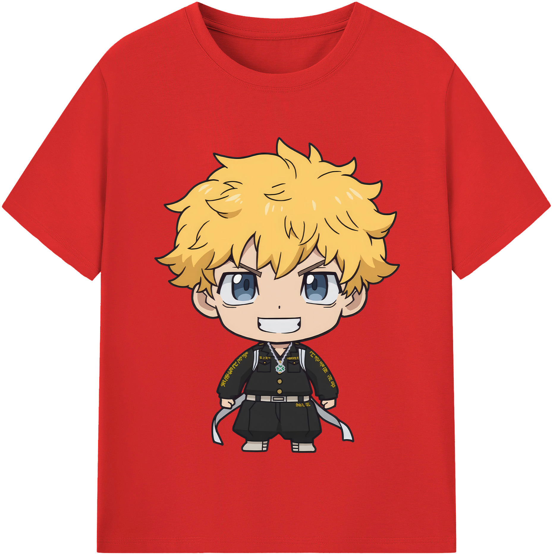 （画像用） 東京リベンジャーズ Tokyo Revengers レディースカジュアルプリントTシャツ（綿100％）