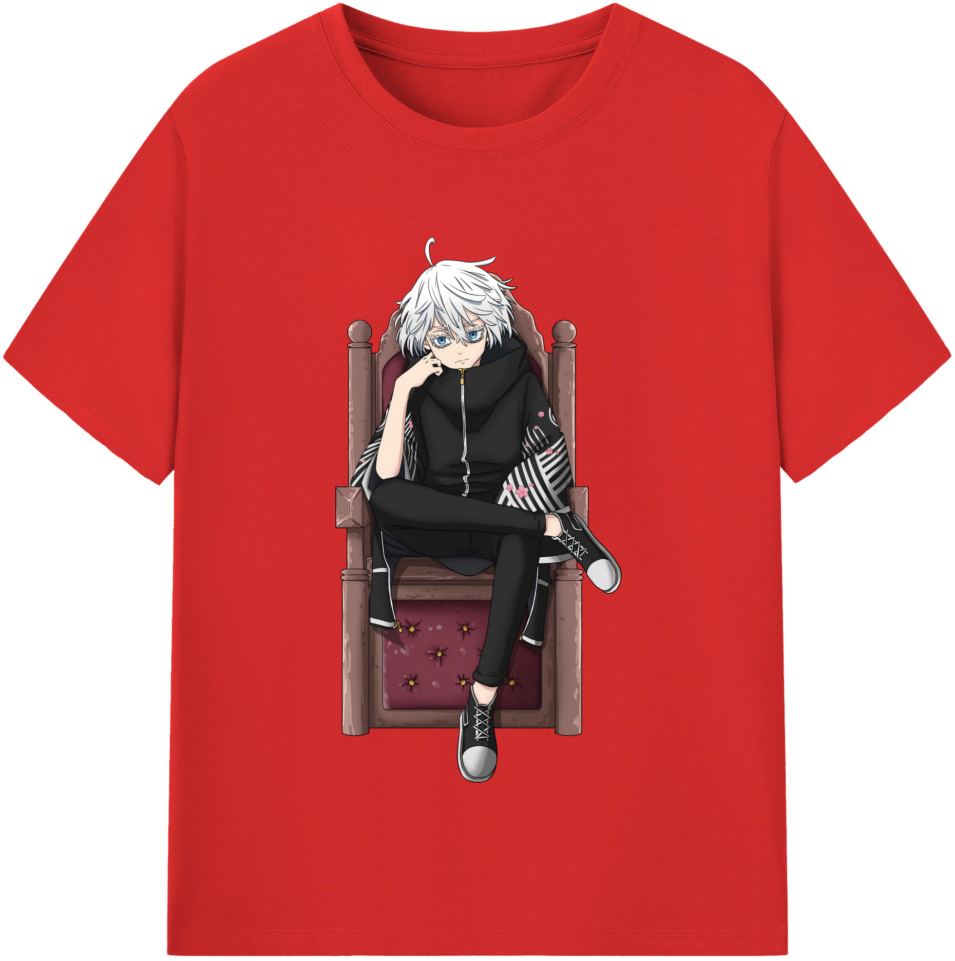 （画像用） 東京リベンジャーズ Tokyo Revengers レディースカジュアルプリントTシャツ（綿100％）