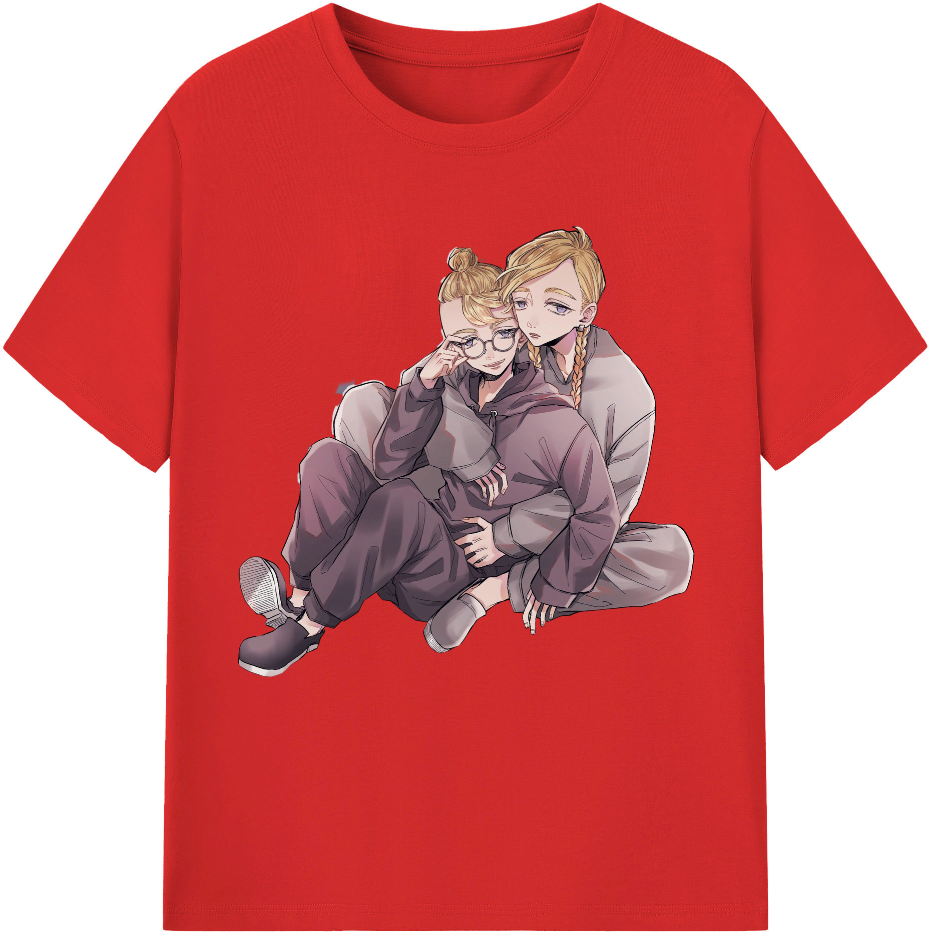 （画像用） 東京リベンジャーズ Tokyo Revengers レディースカジュアルプリントTシャツ（綿100％）