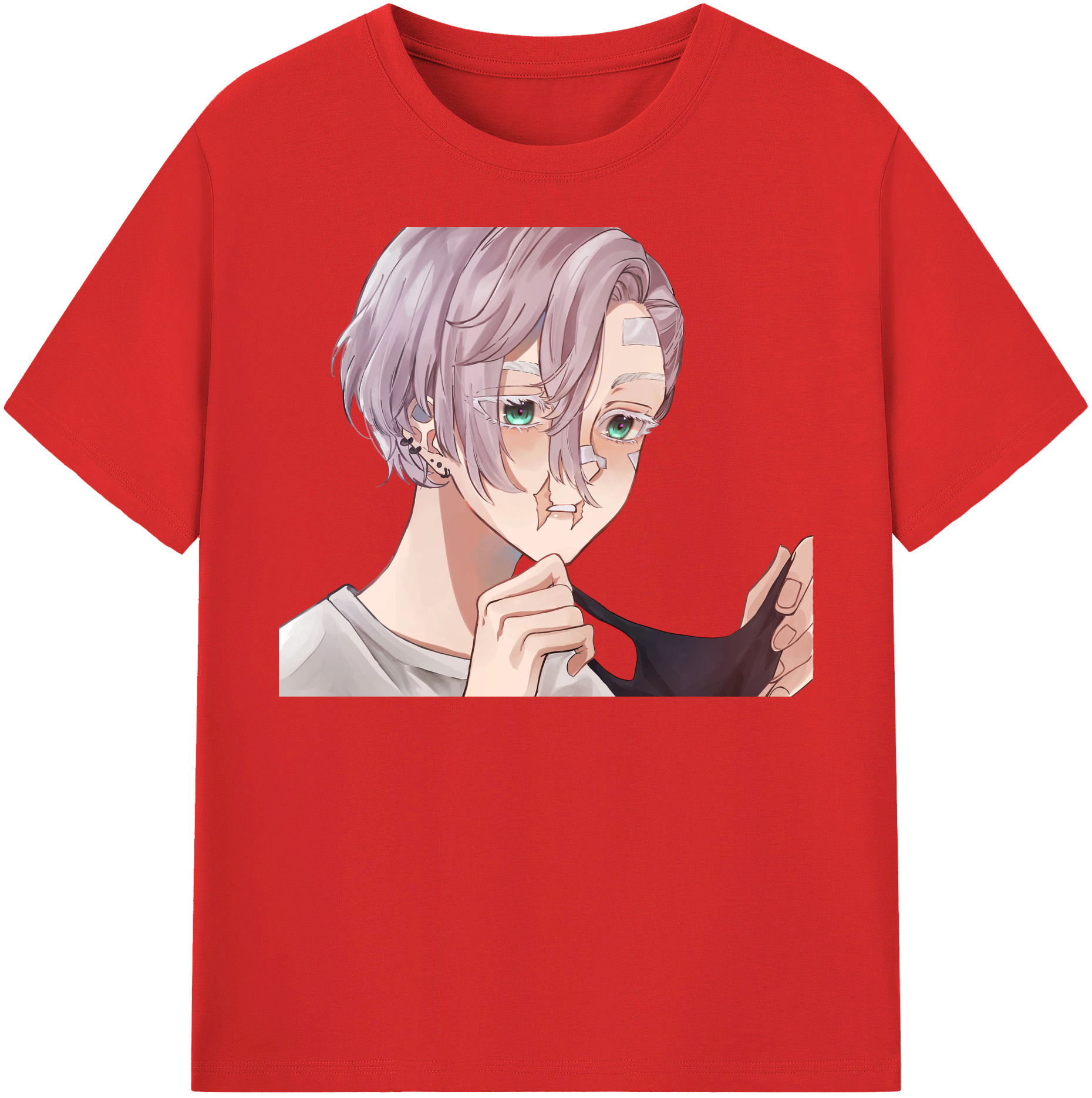 （画像用） 東京リベンジャーズ Tokyo Revengers レディースカジュアルプリントTシャツ（綿100％）