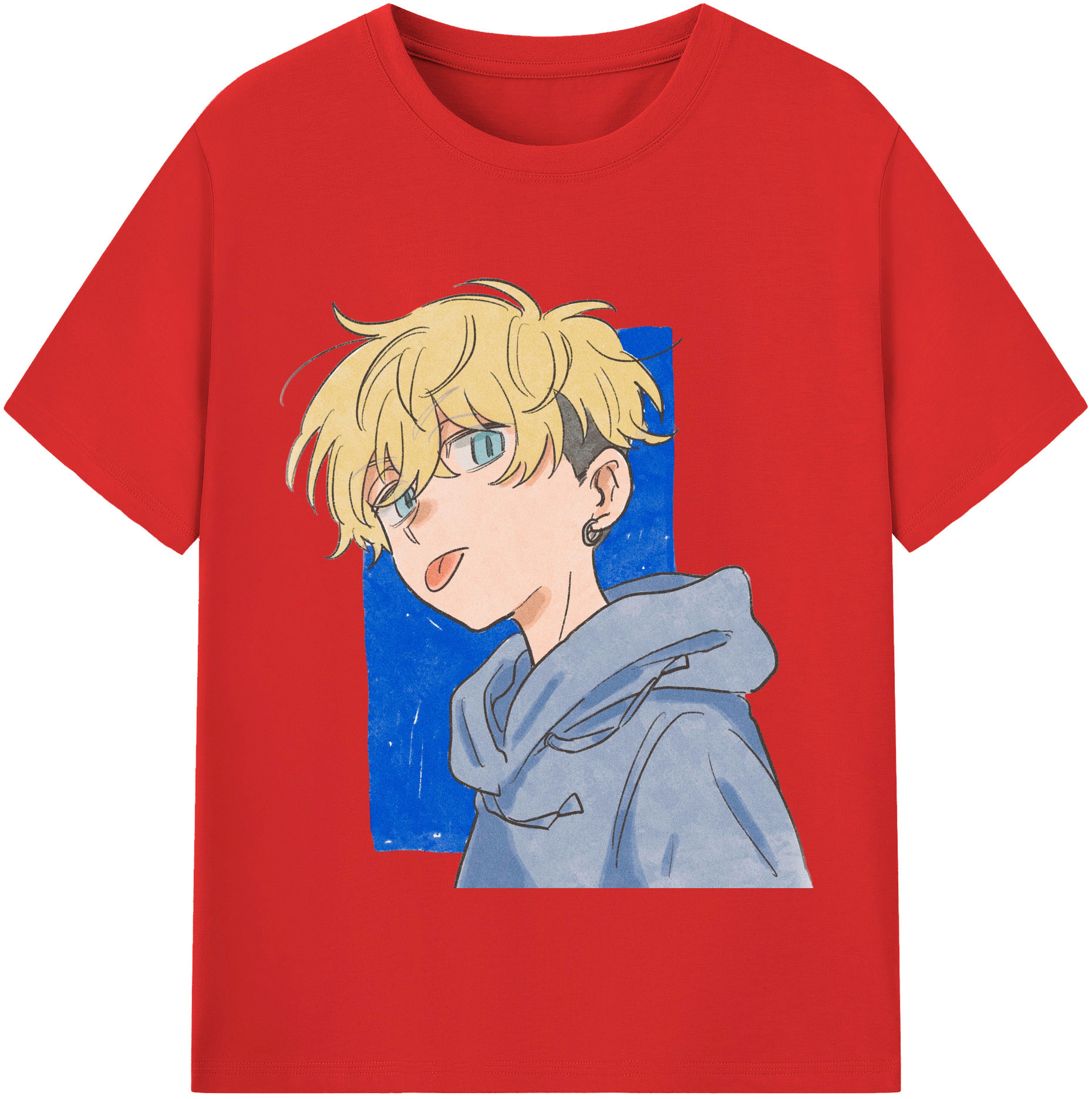 （画像用） 東京リベンジャーズ Tokyo Revengers レディースカジュアルプリントTシャツ（綿100％）