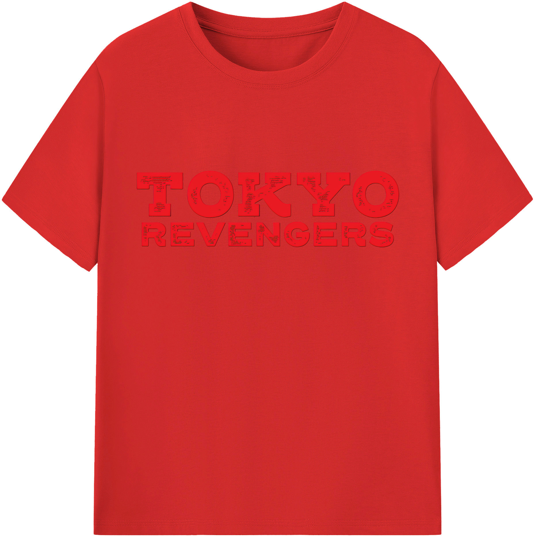 （画像用） 東京リベンジャーズ Tokyo Revengers レディースカジュアルプリントTシャツ（綿100％）