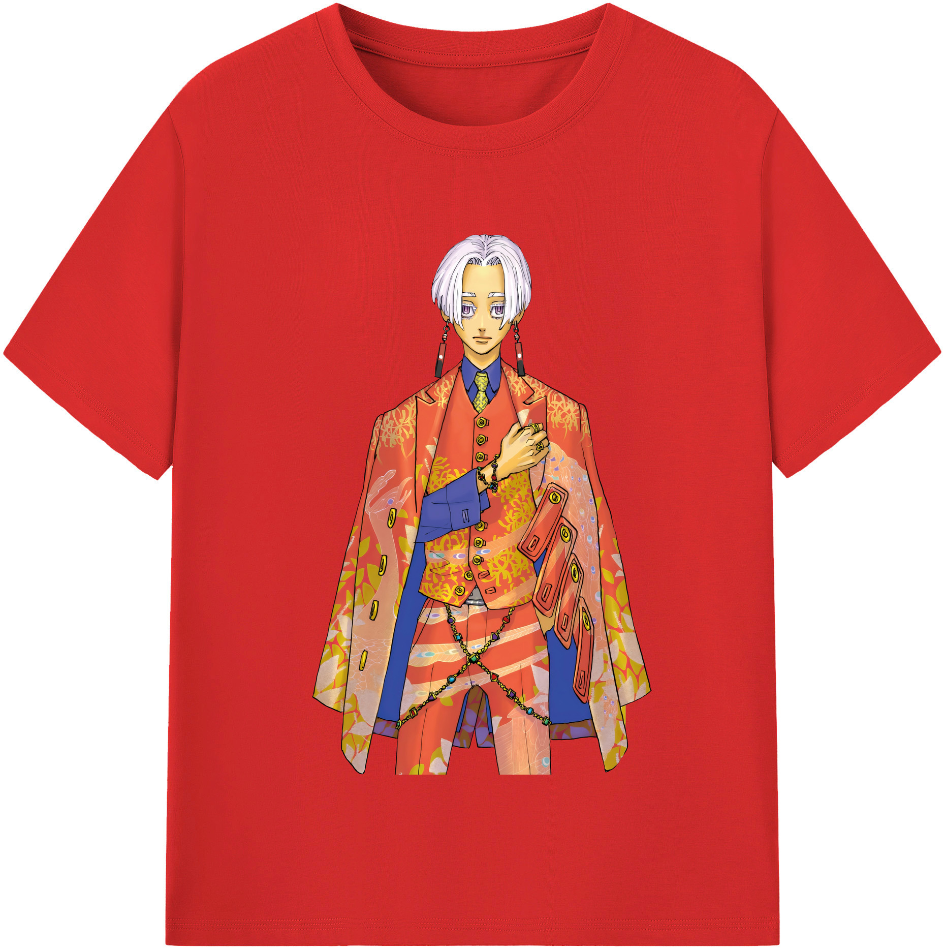 （画像用） 東京リベンジャーズ Tokyo Revengers レディースカジュアルプリントTシャツ（綿100％）
