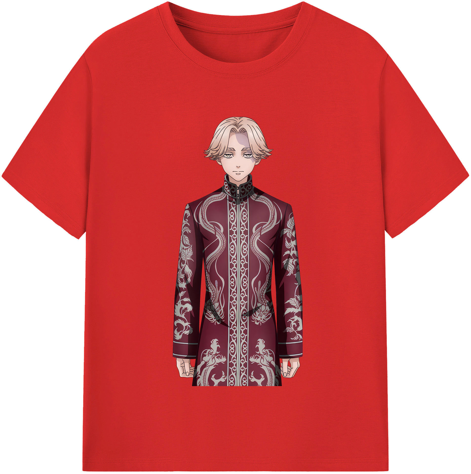 （画像用） 東京リベンジャーズ Tokyo Revengers レディースカジュアルプリントTシャツ（綿100％）