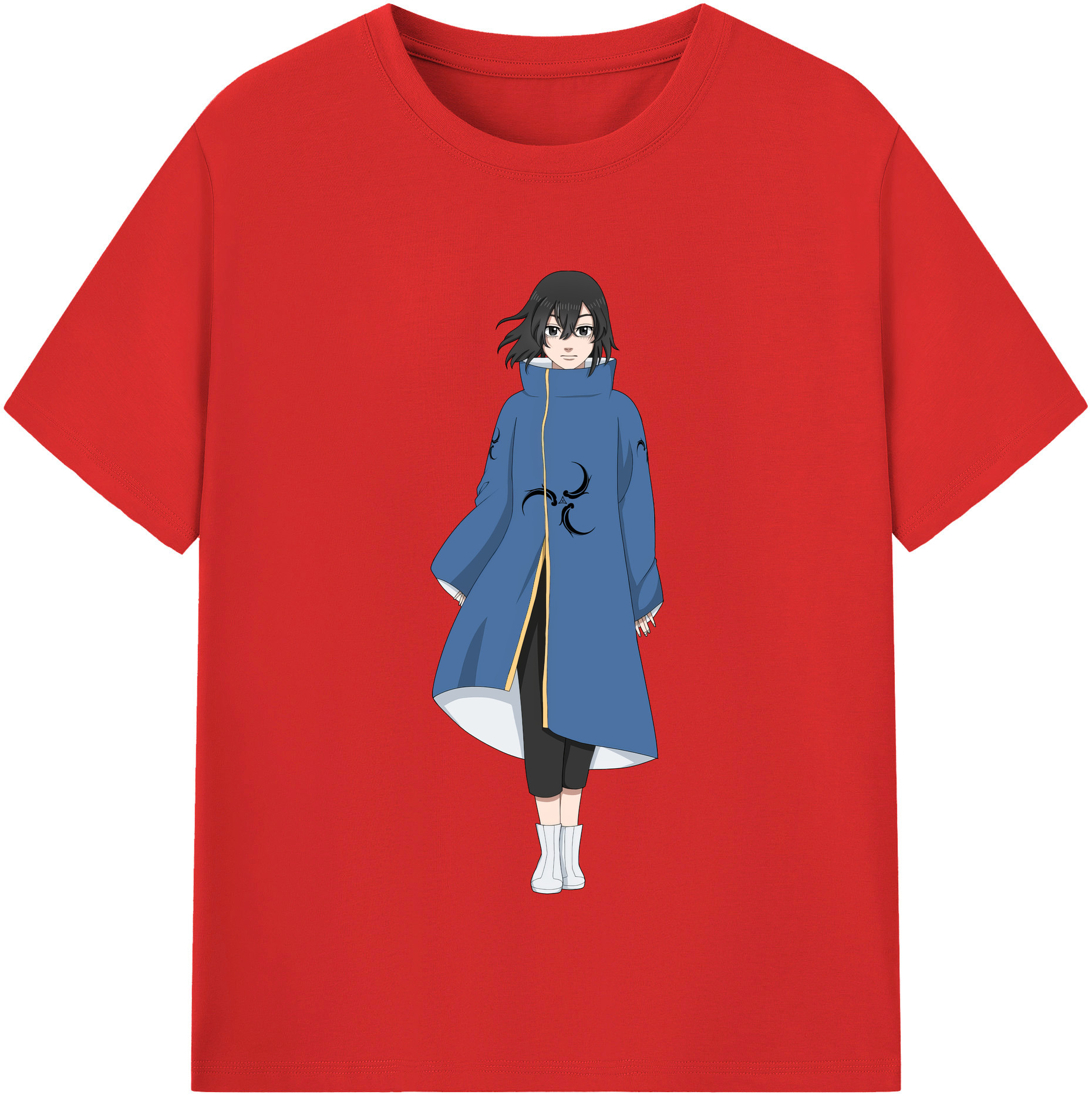 （画像用） 東京リベンジャーズ Tokyo Revengers レディースカジュアルプリントTシャツ（綿100％）