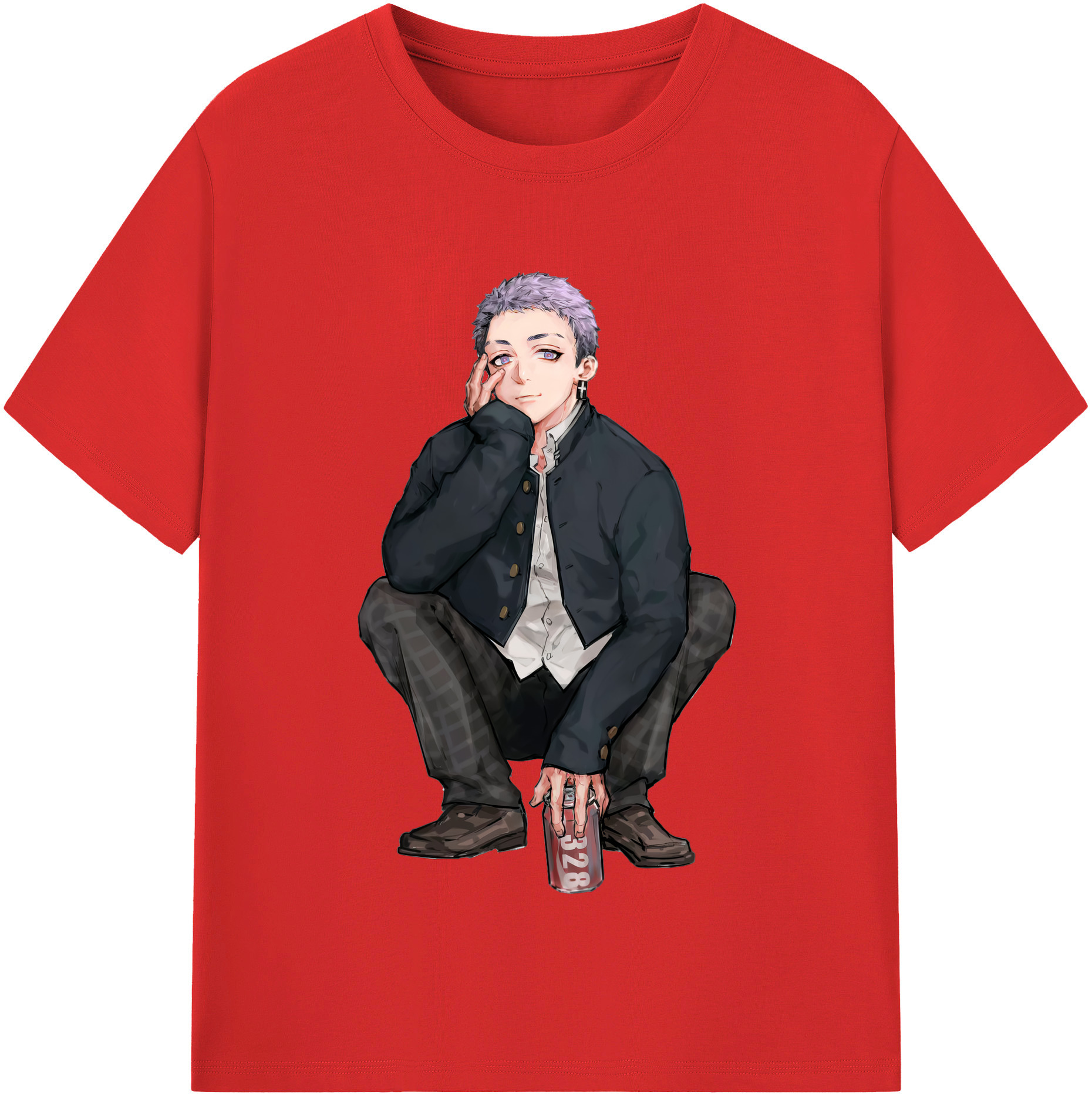 （画像用） 東京リベンジャーズ Tokyo Revengers レディースカジュアルプリントTシャツ（綿100％）