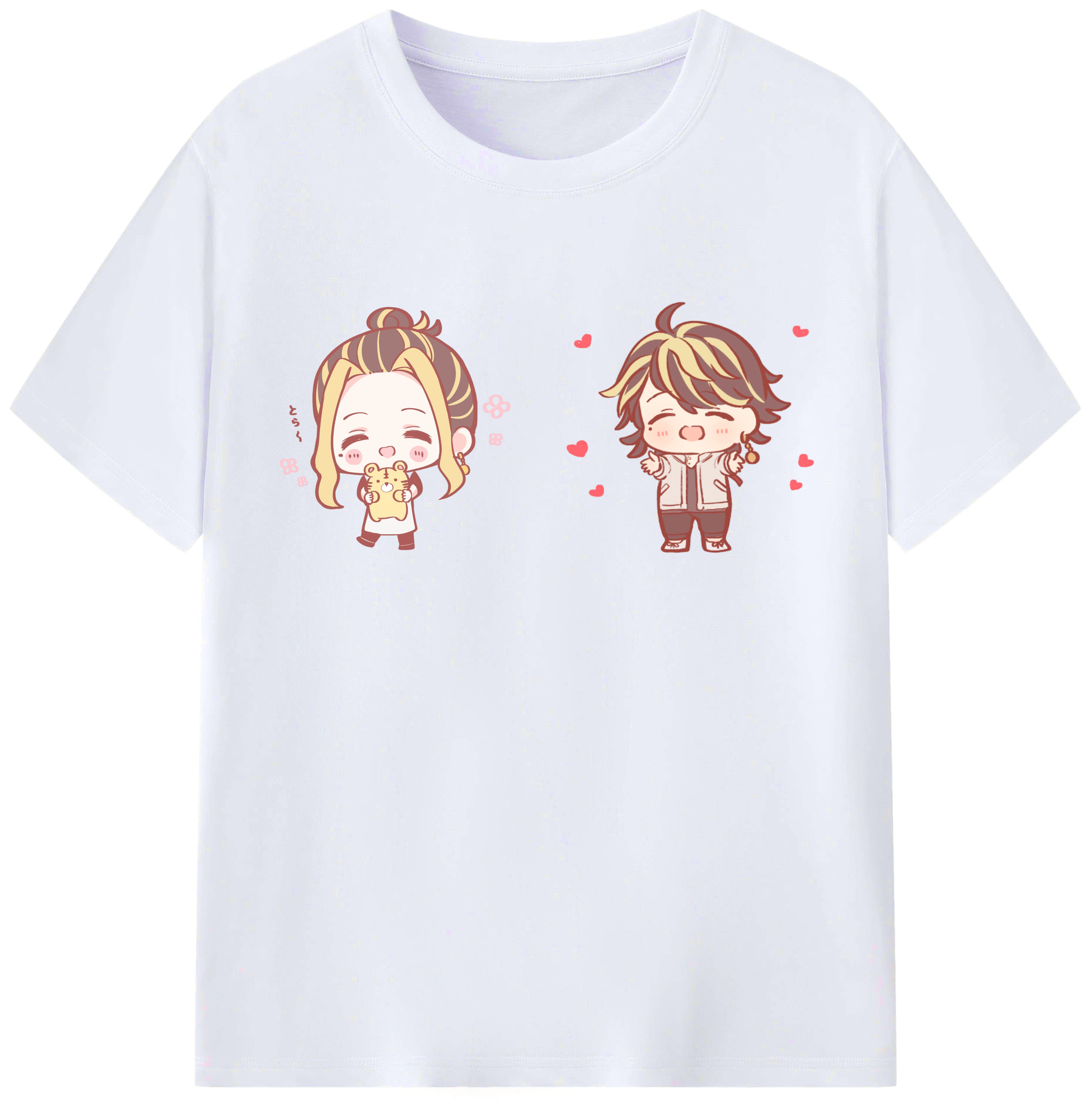 （画像用） 東京リベンジャーズ Tokyo Revengers レディースカジュアルプリントTシャツ（綿100％）