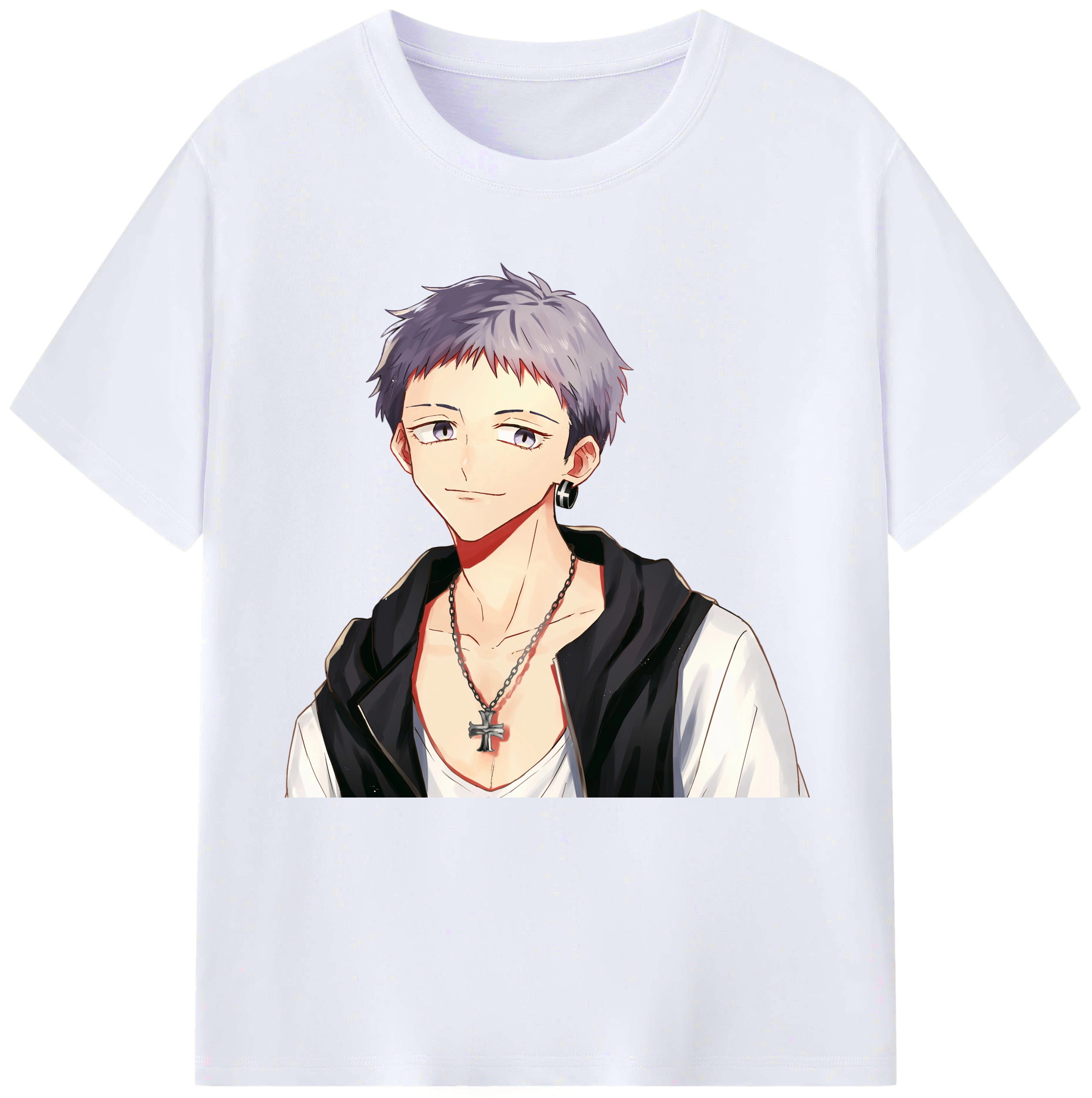 （画像用） 東京リベンジャーズ Tokyo Revengers レディースカジュアルプリントTシャツ（綿100％）