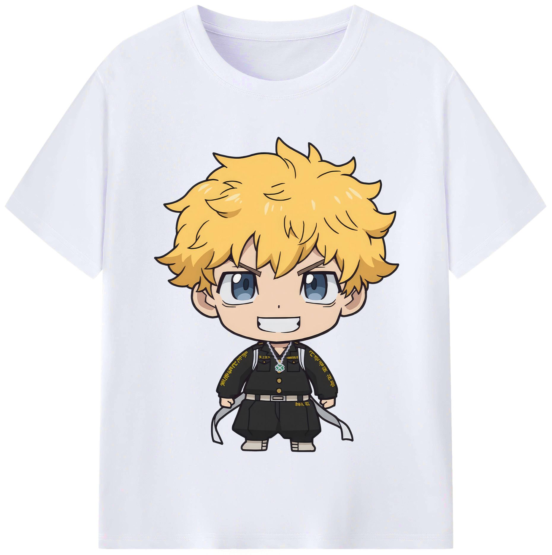 （画像用） 東京リベンジャーズ Tokyo Revengers レディースカジュアルプリントTシャツ（綿100％）