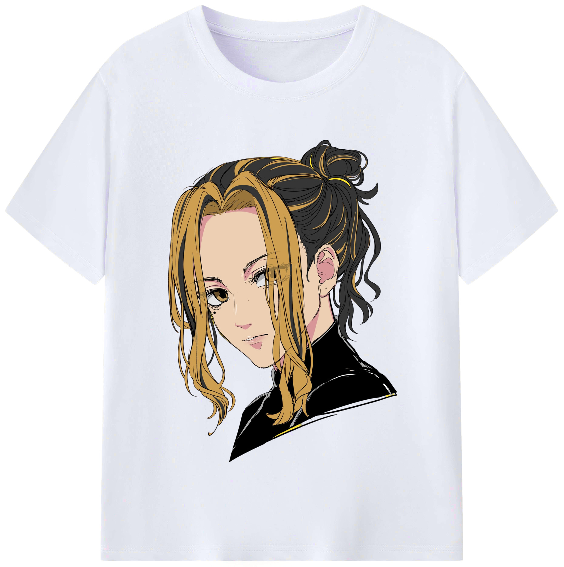 （画像用） 東京リベンジャーズ Tokyo Revengers レディースカジュアルプリントTシャツ（綿100％）